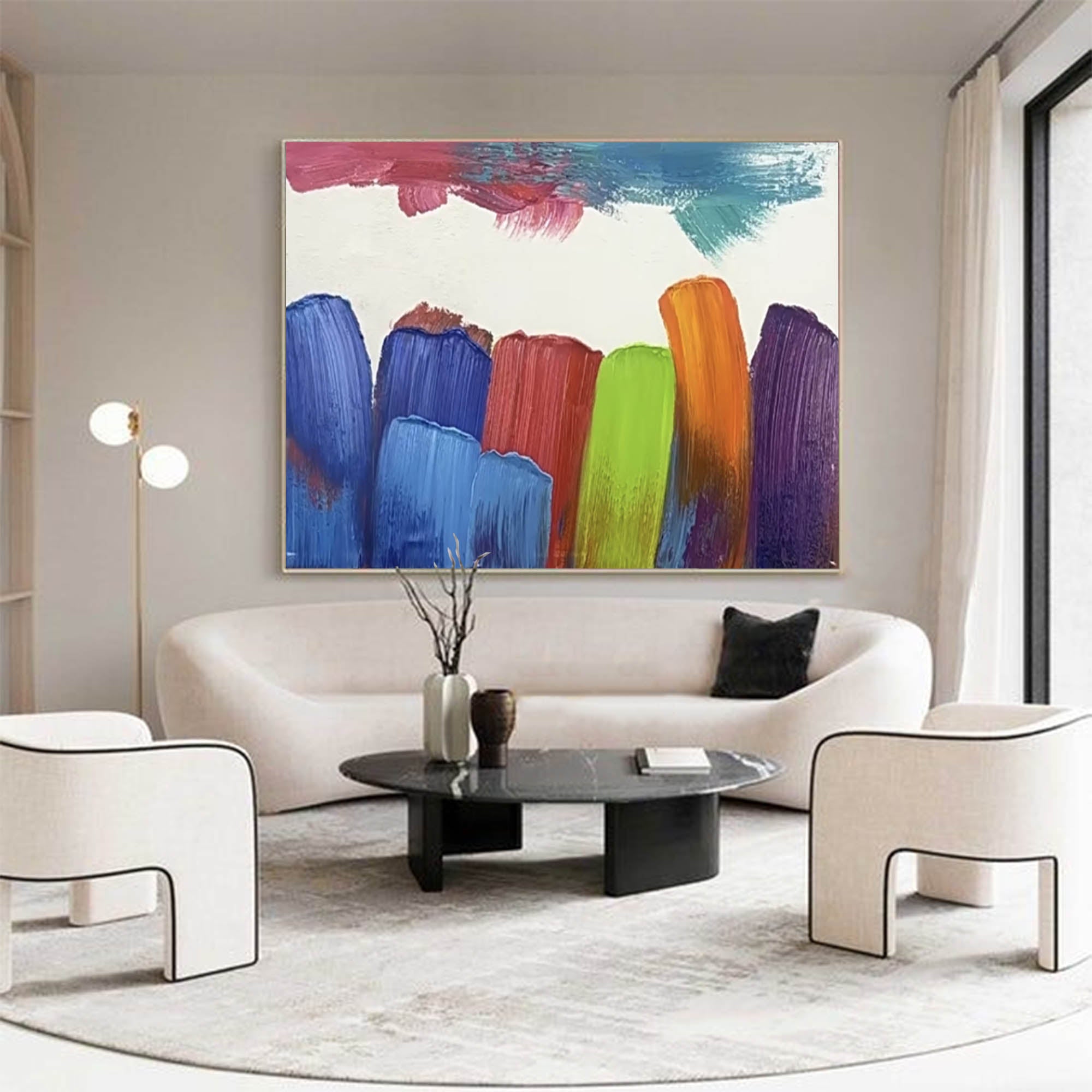 Abstract Canvas Art #AB013