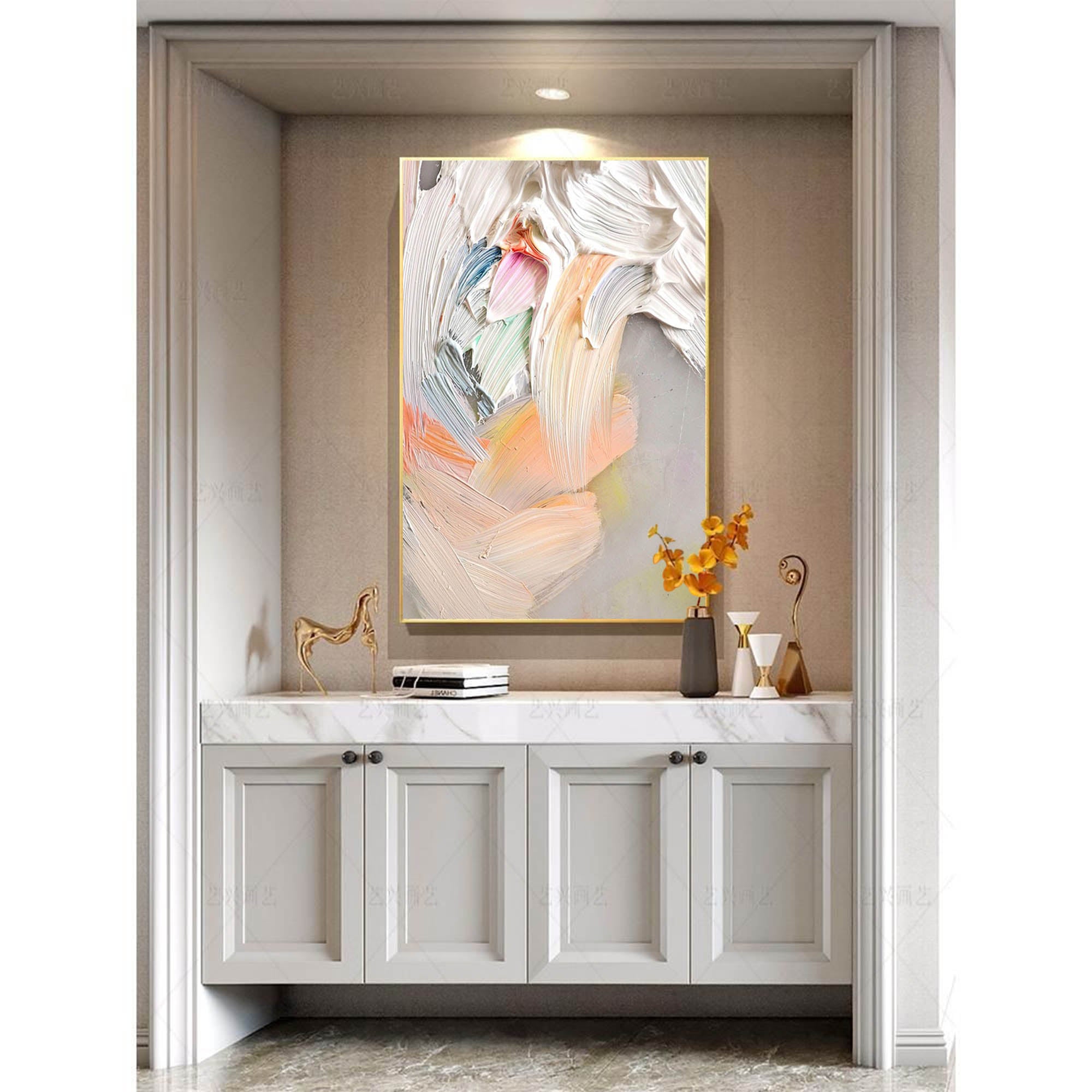 Abstract Canvas Art #AB018