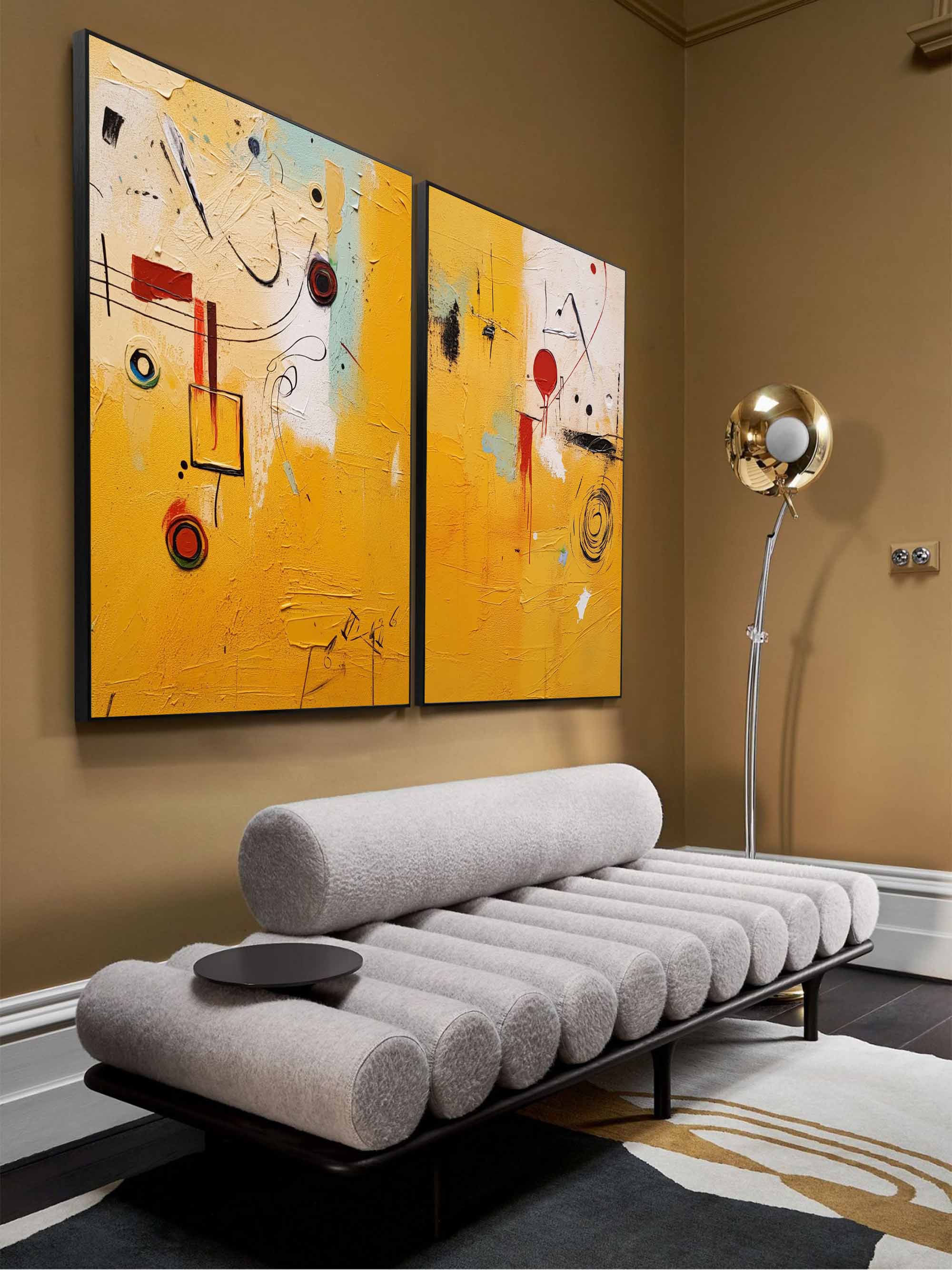 Abstract Canvas Art #AB146