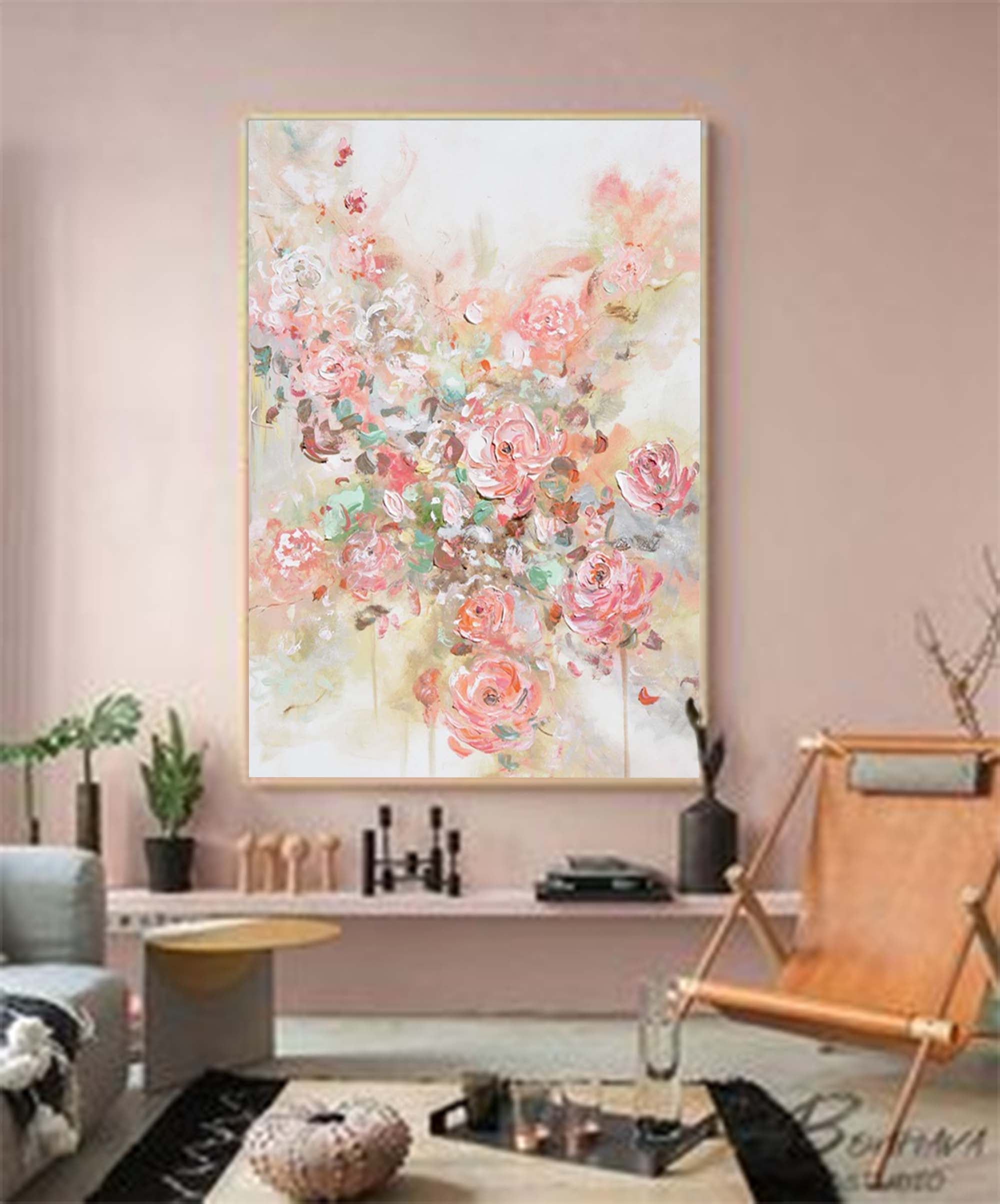 Abstract Canvas Art #AB015