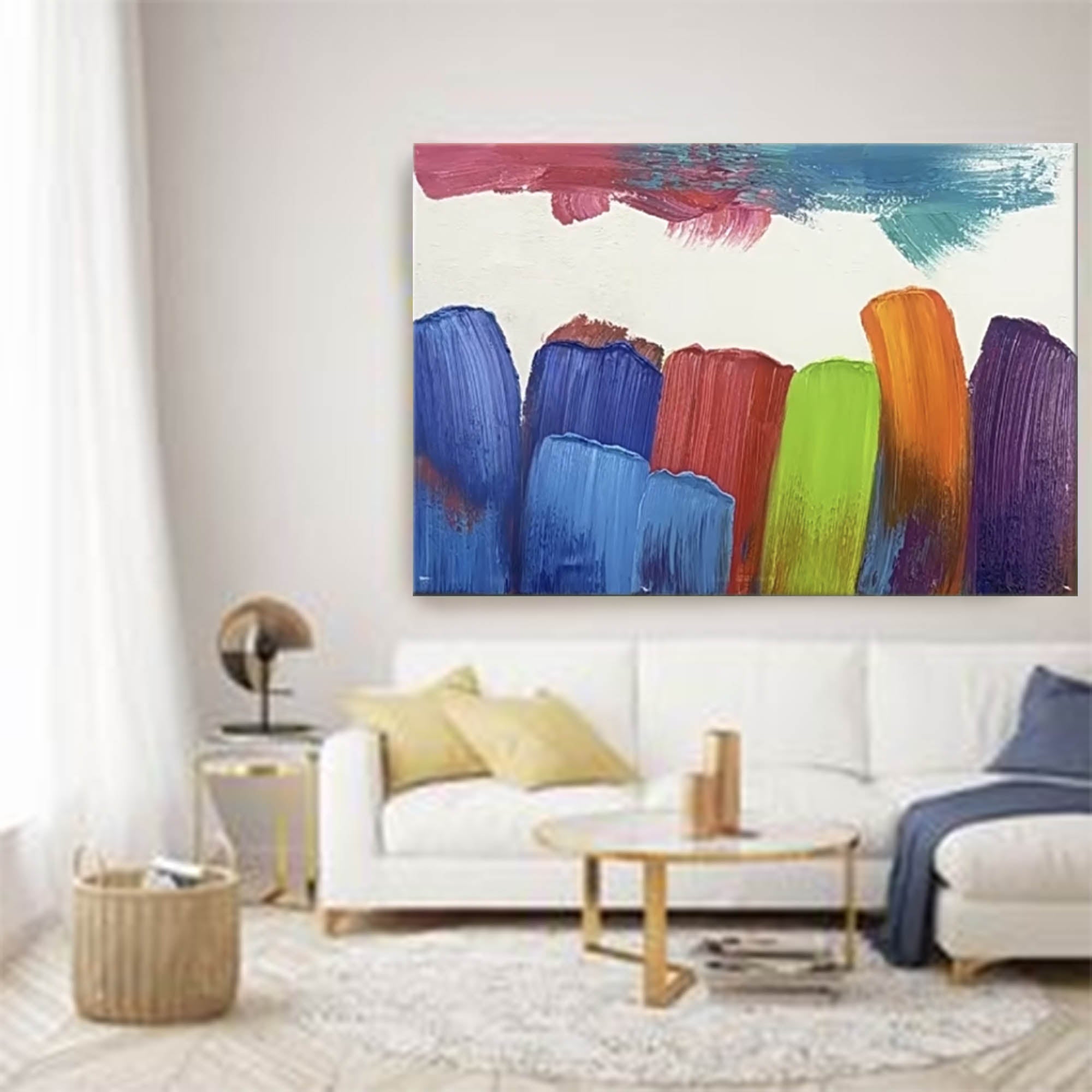 Abstract Canvas Art #AB013