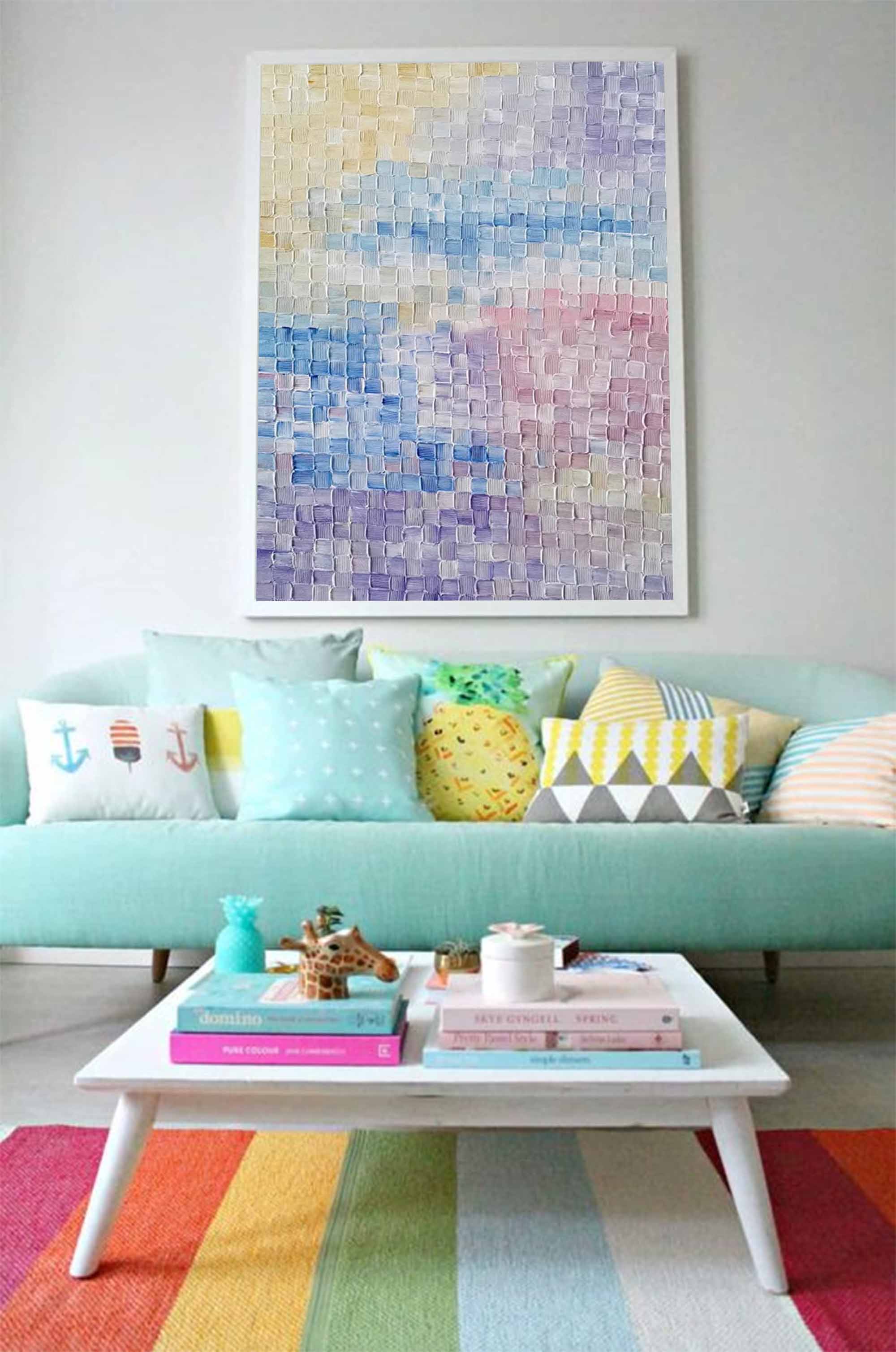 Abstract Canvas Art #AB243