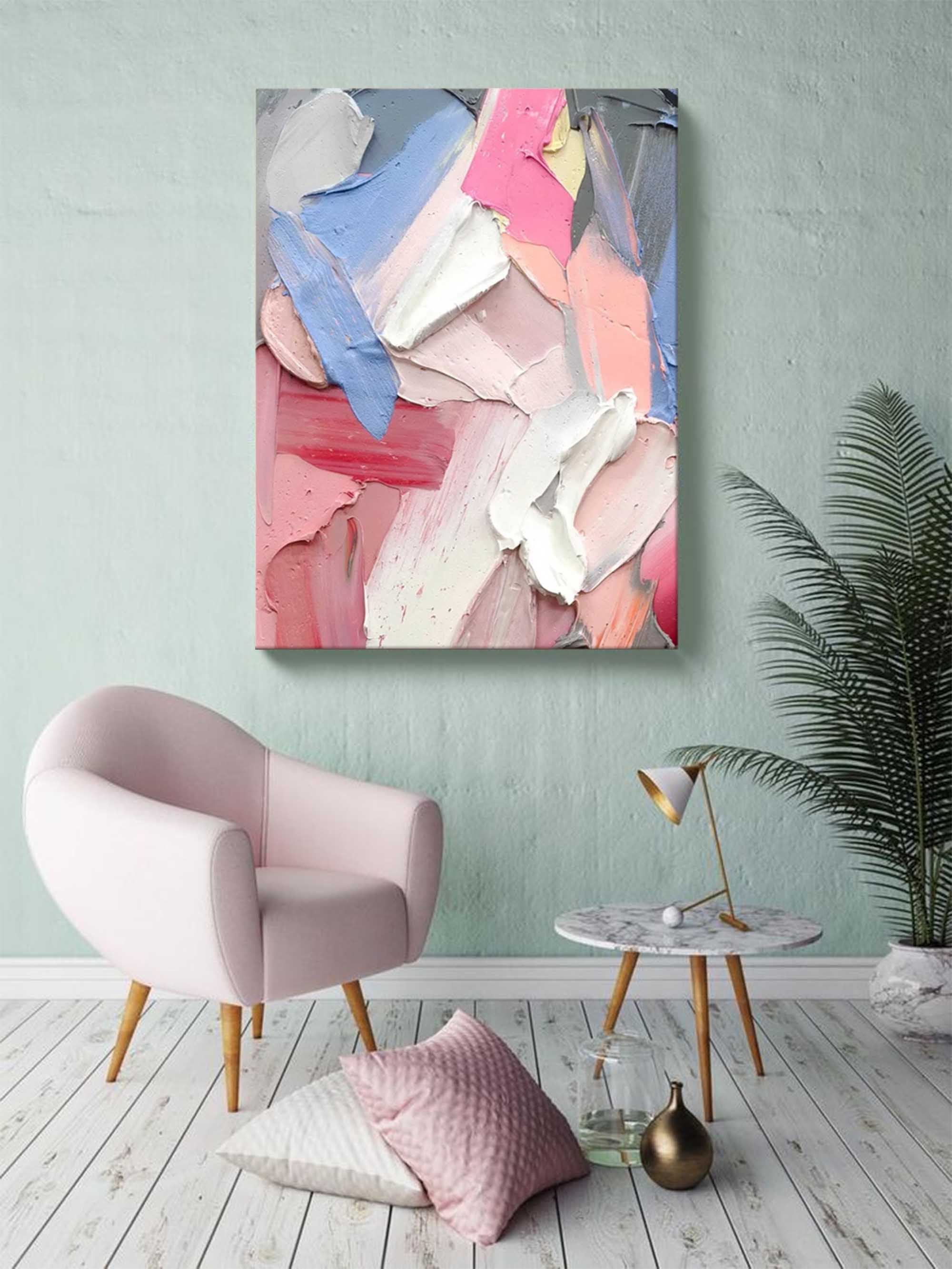 Abstract Canvas Wall Art #aa009