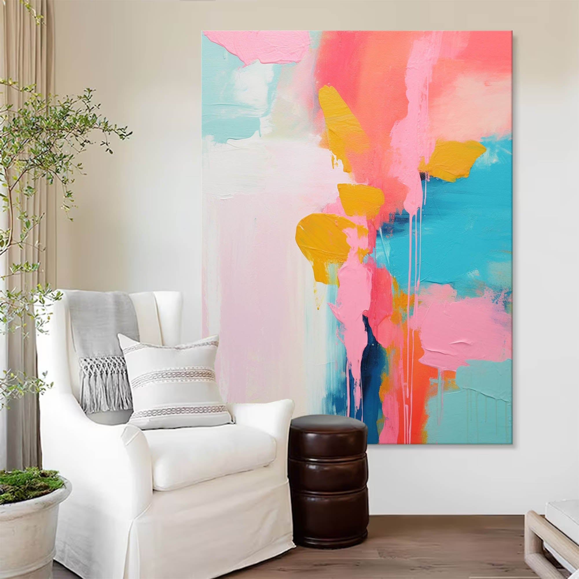 Abstract Canvas Art #AB261