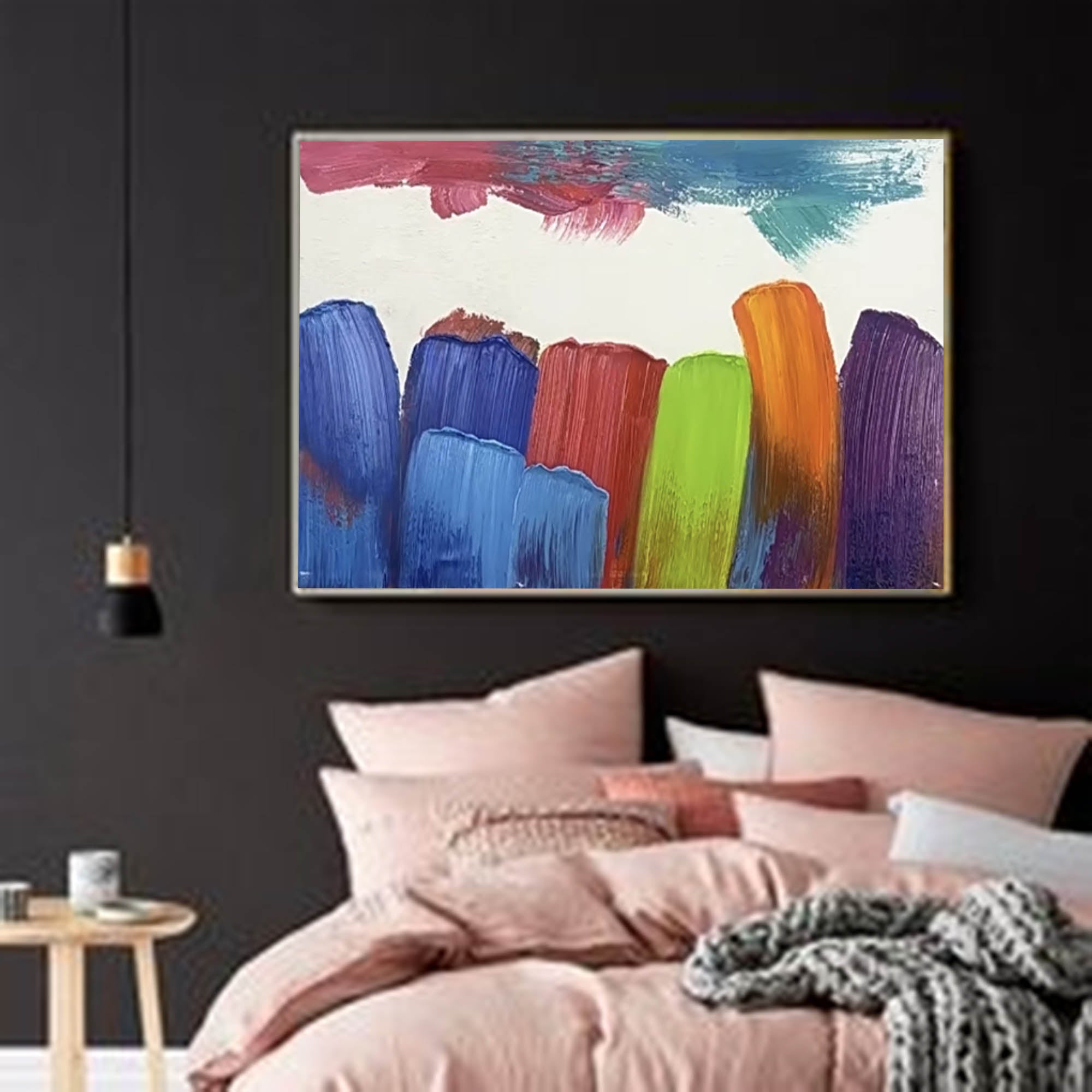 Abstract Canvas Art #AB013