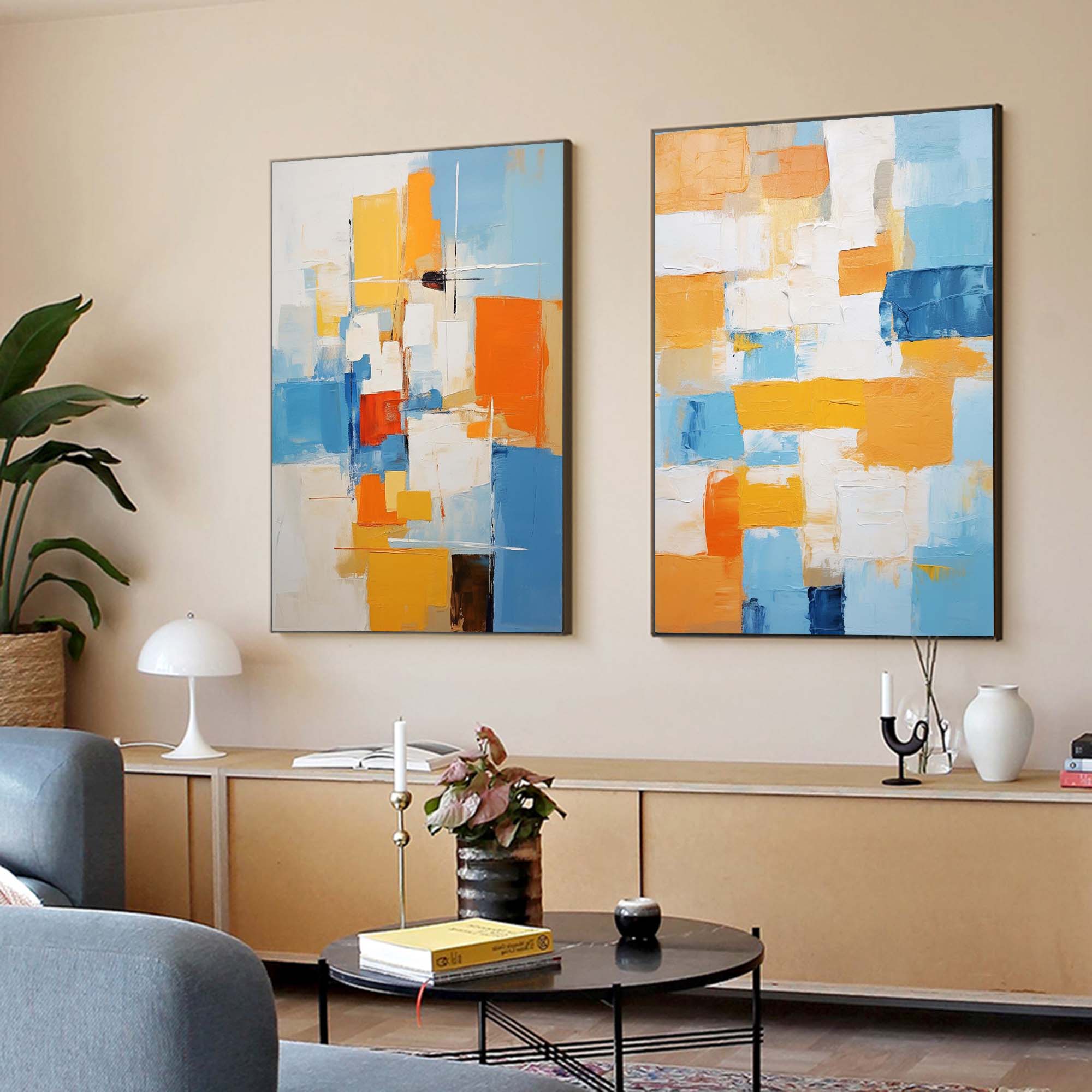 Abstract Canvas Art #AB144