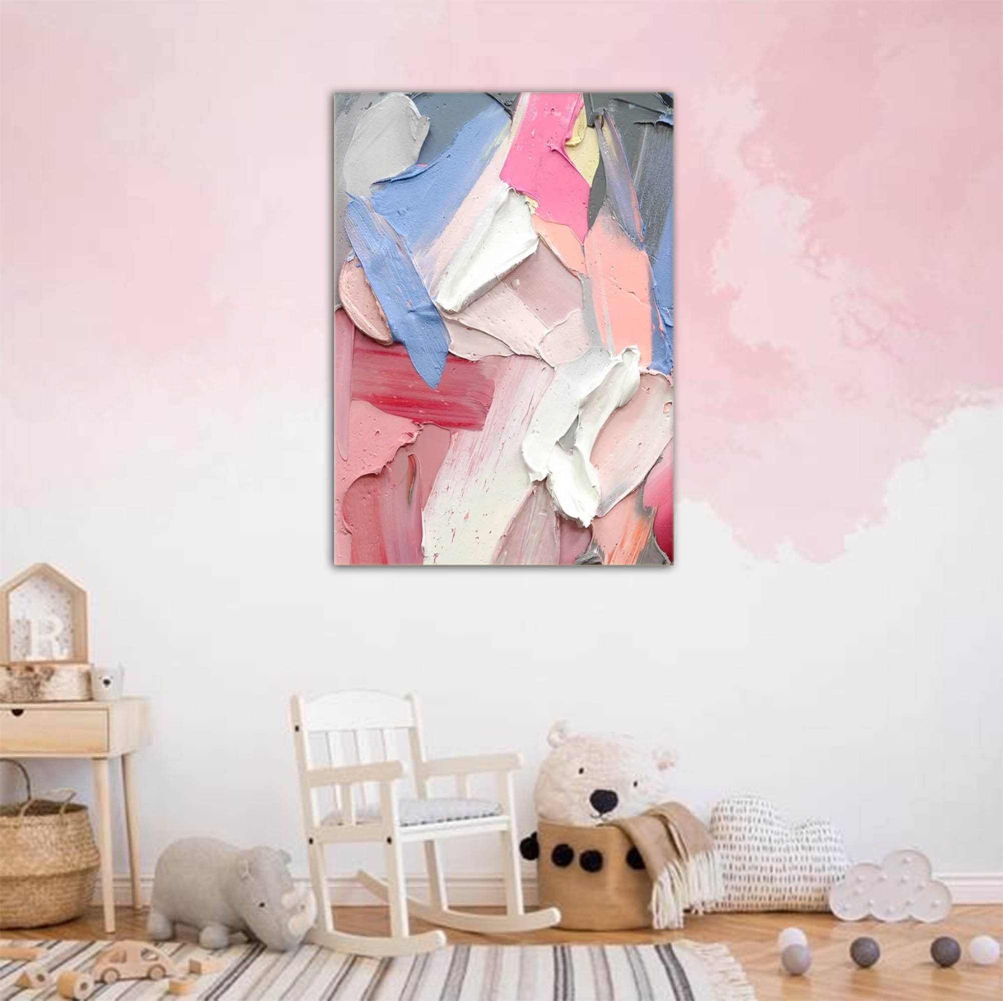 Abstract Canvas Art #AB009
