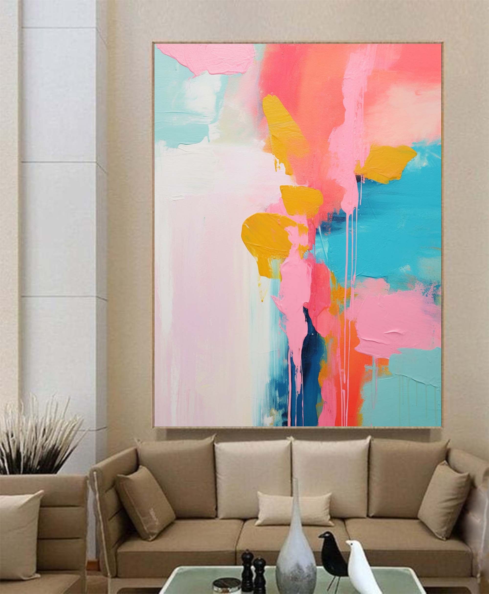 Abstract Canvas Art #AB261