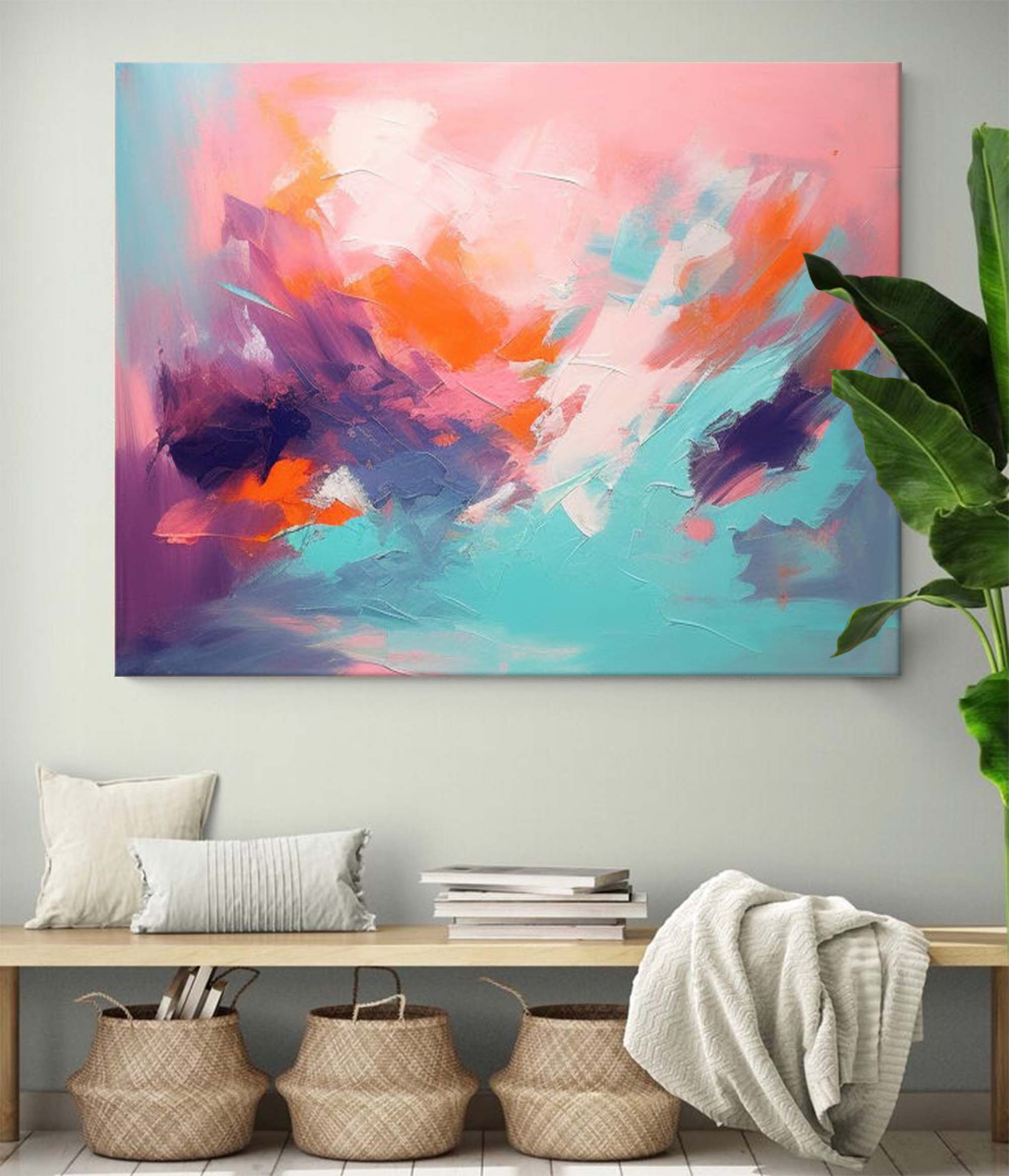 Abstract Canvas Art #AB262