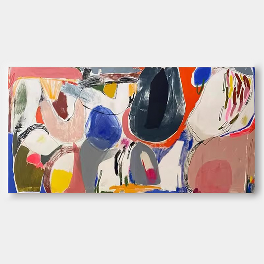 Abstract Canvas Art #AB060