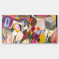 Abstract Canvas Art #AB063
