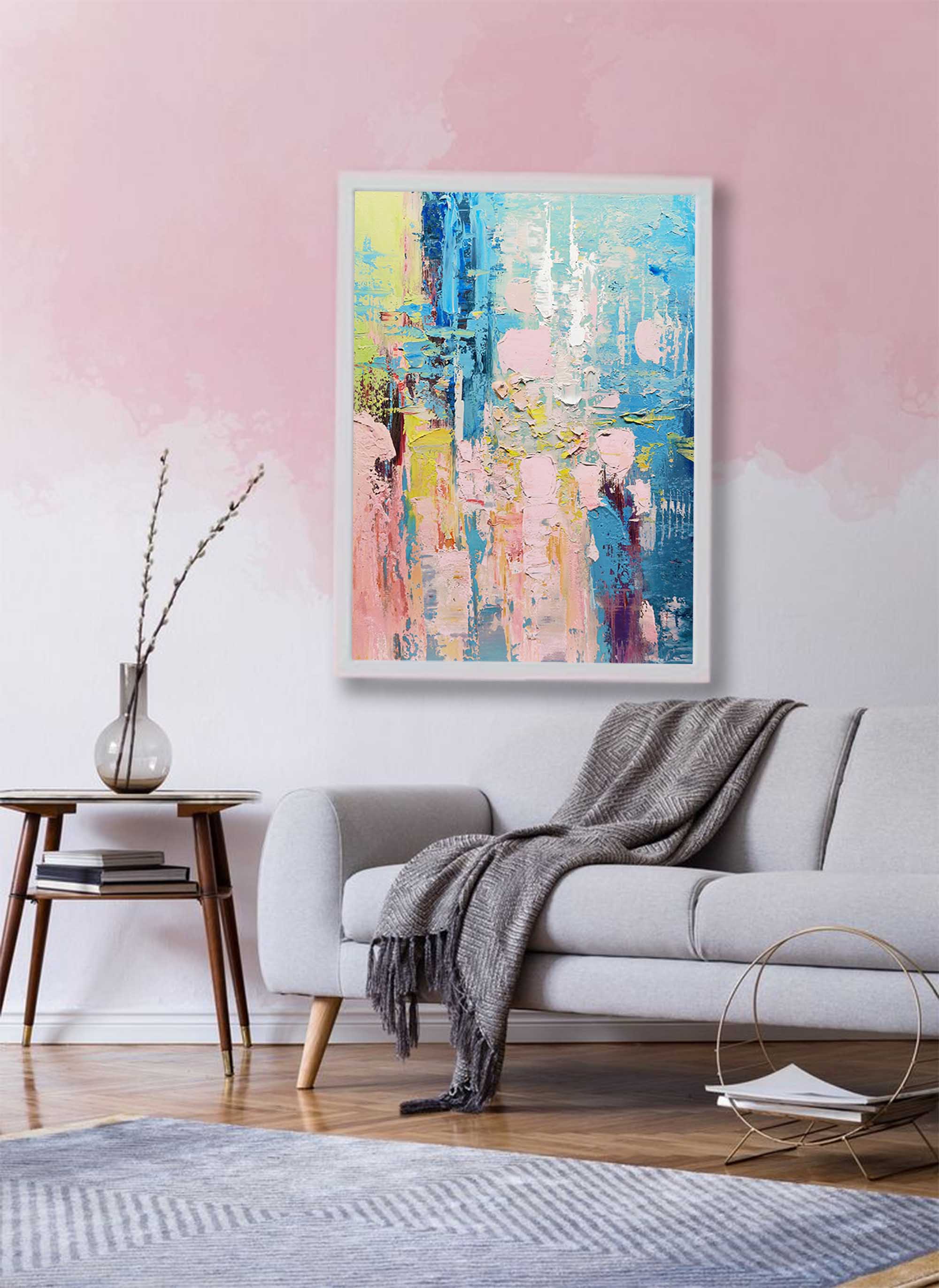 Abstract Canvas Art #AB026
