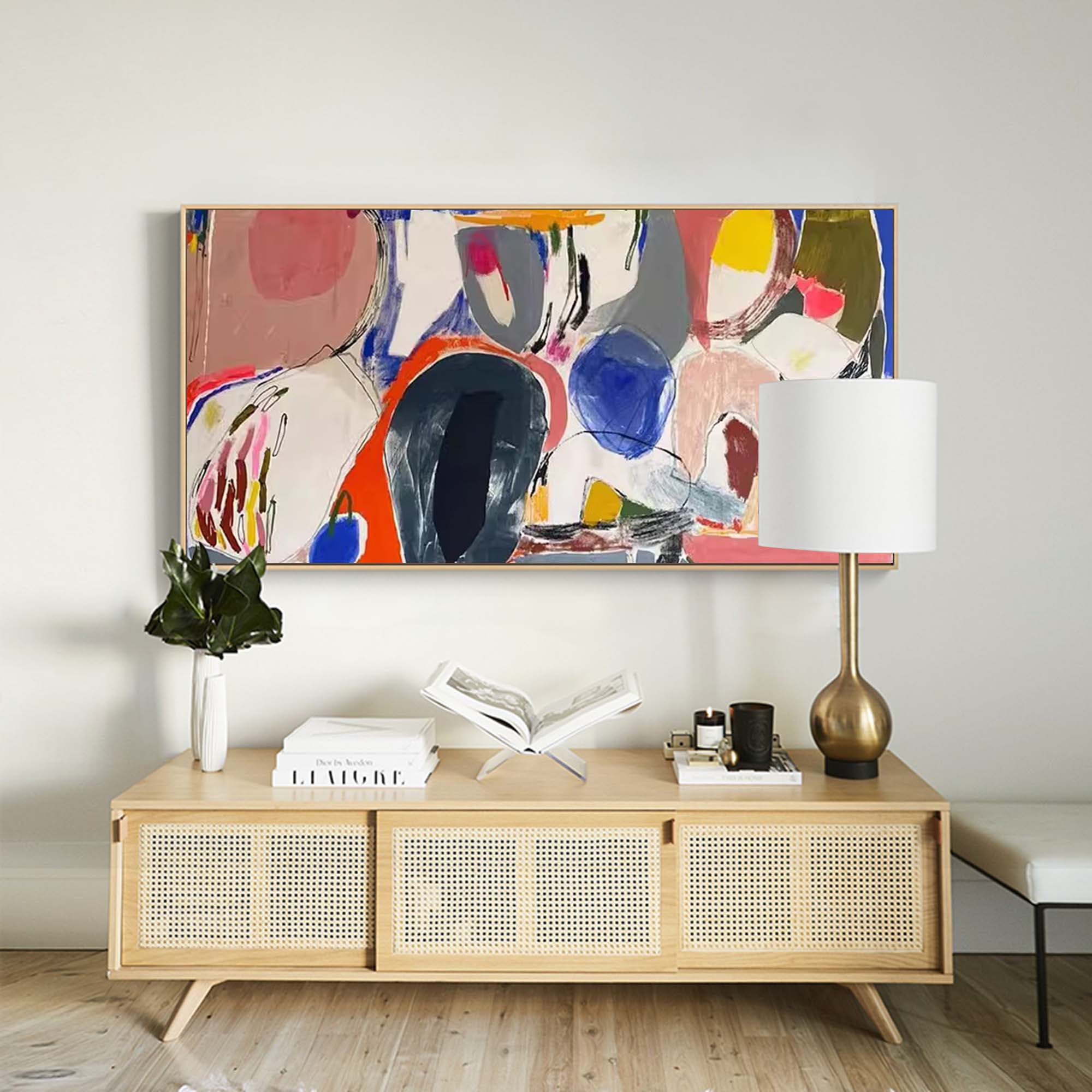 Abstract Canvas Art #AB060