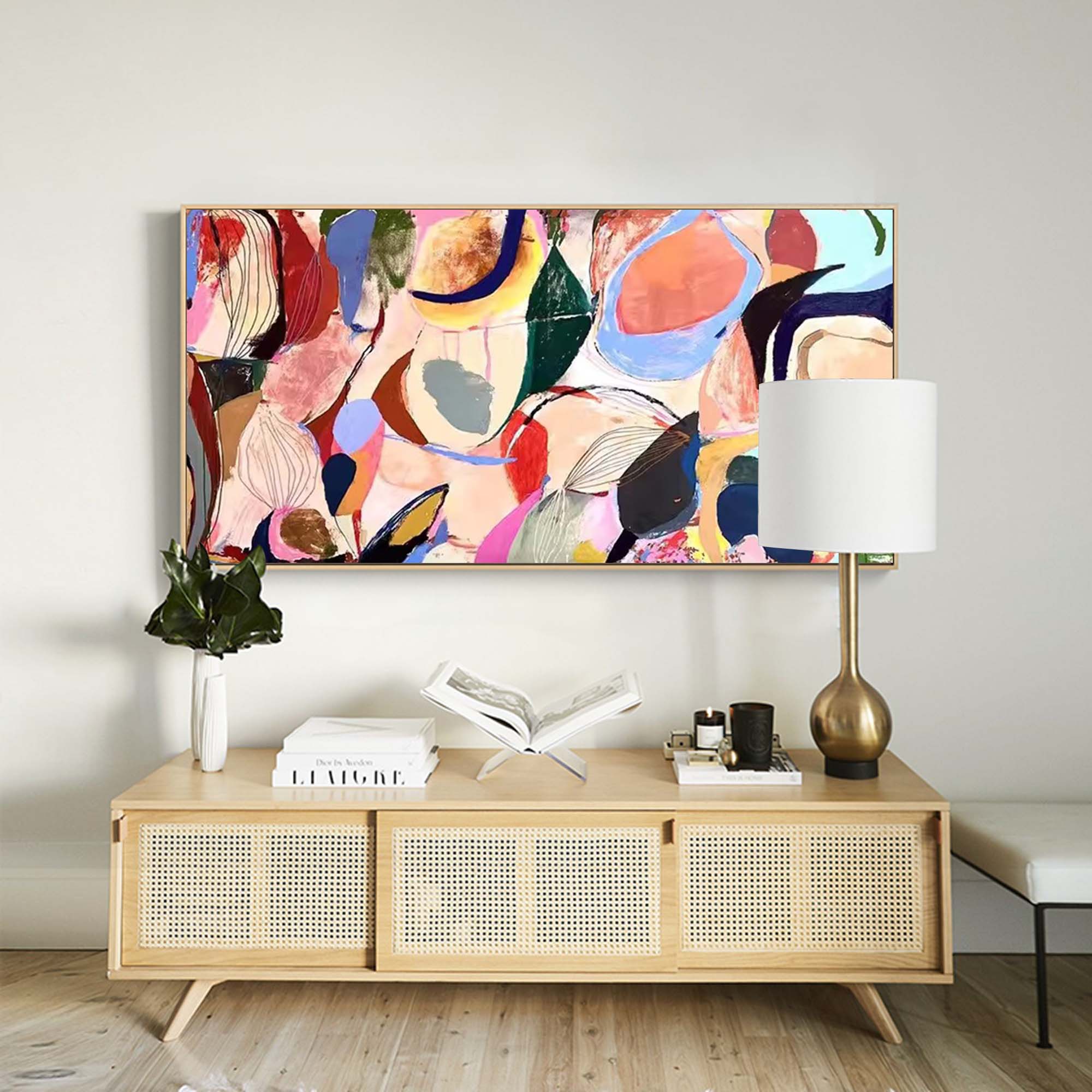 Abstract Canvas Art #AB066