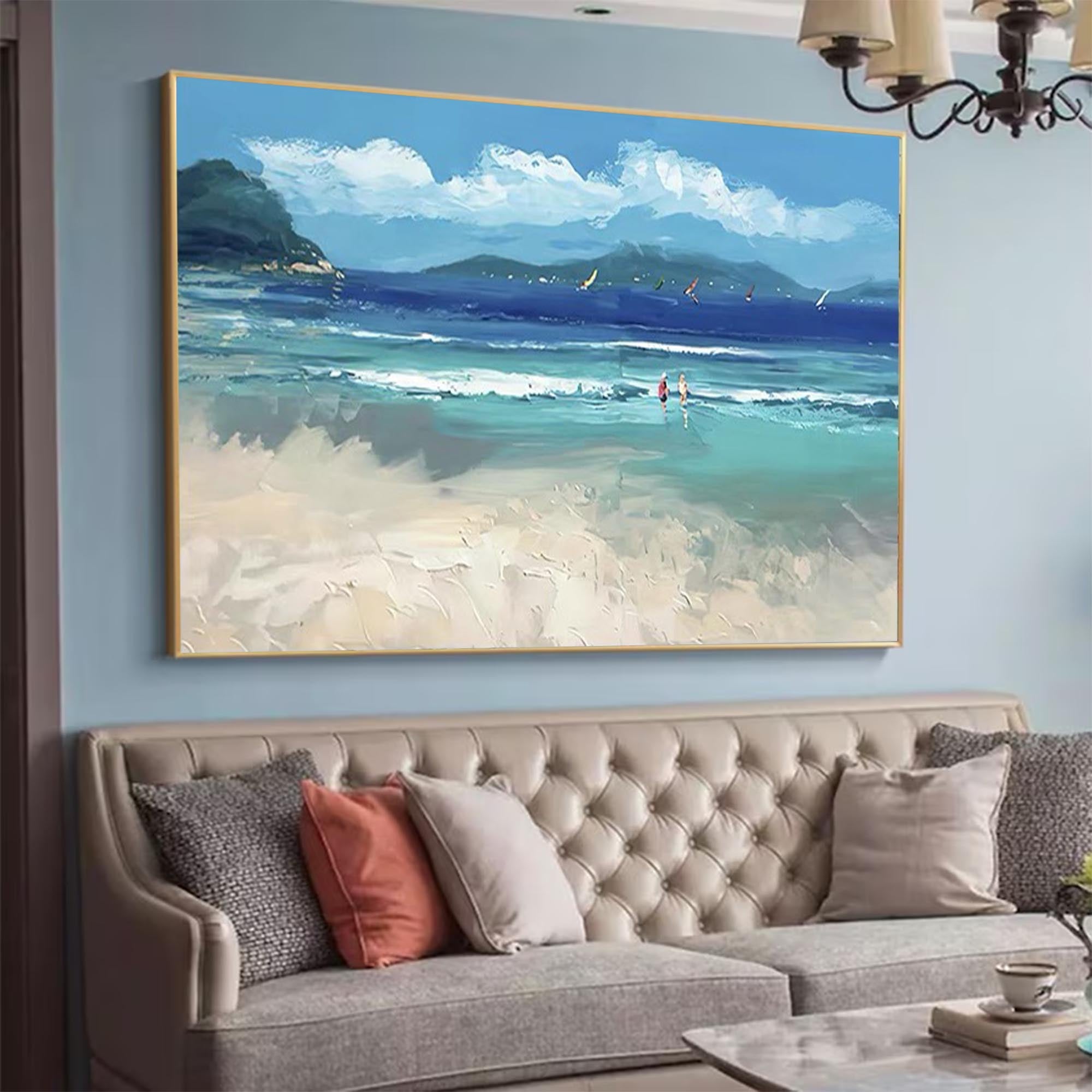 Beach & Ocean Canvas Art #BE004
