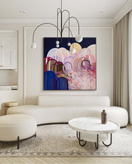 Abstract Canvas Art #AB045
