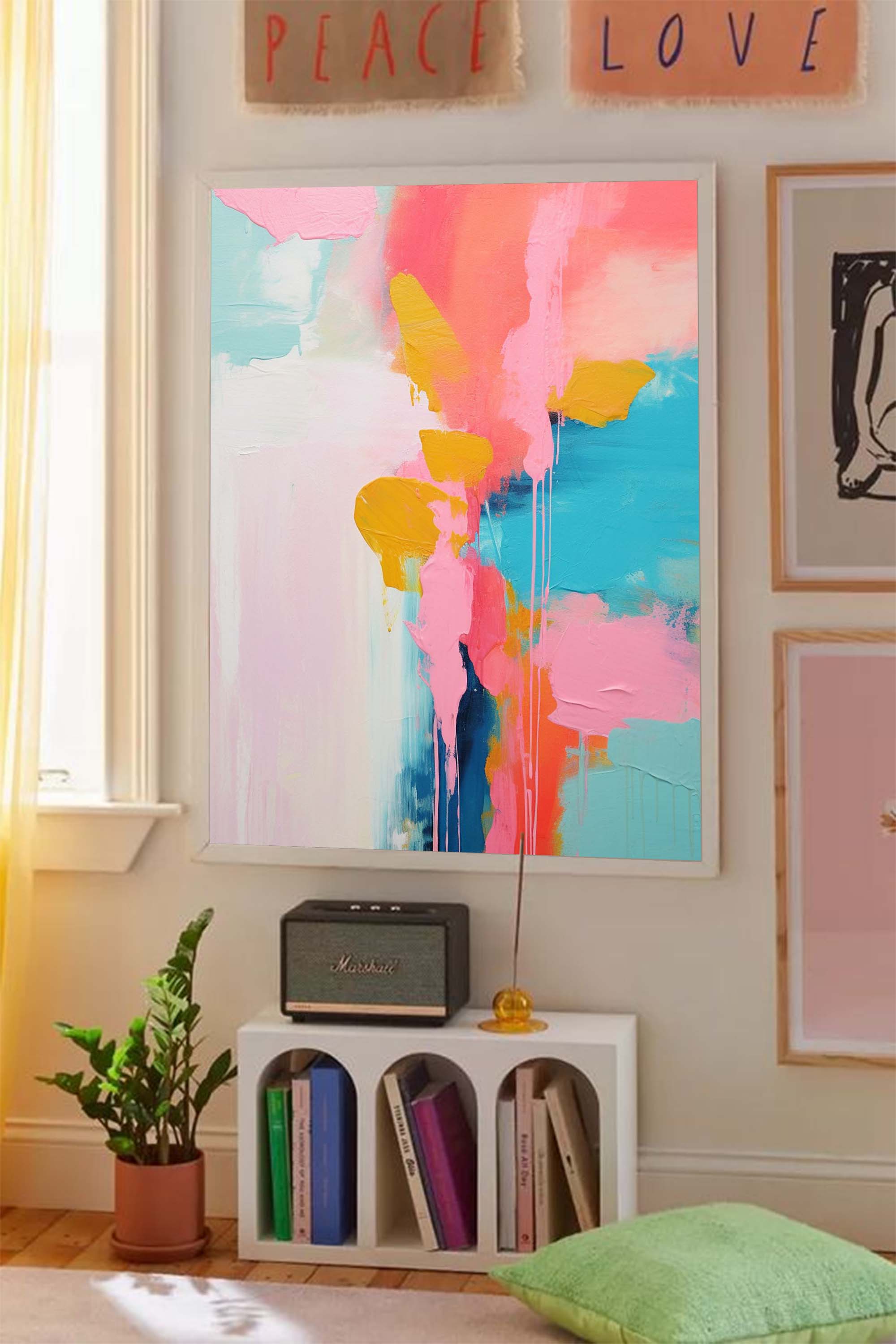 Abstract Canvas Art #AB261