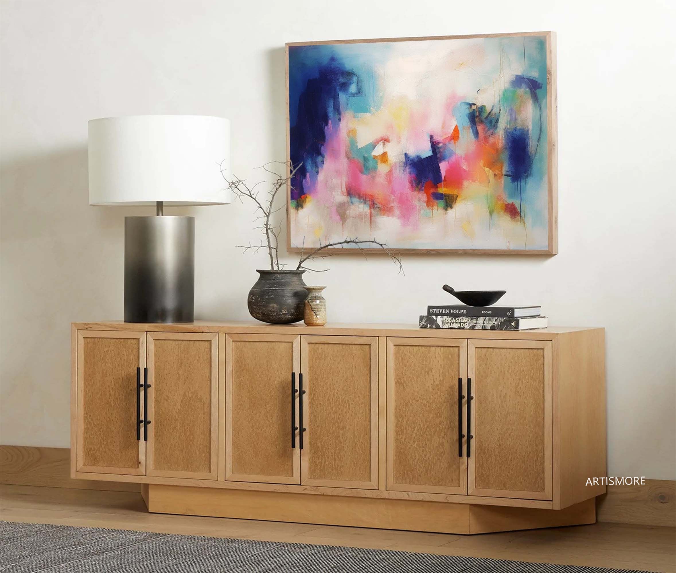 Abstract Canvas Art #AB195