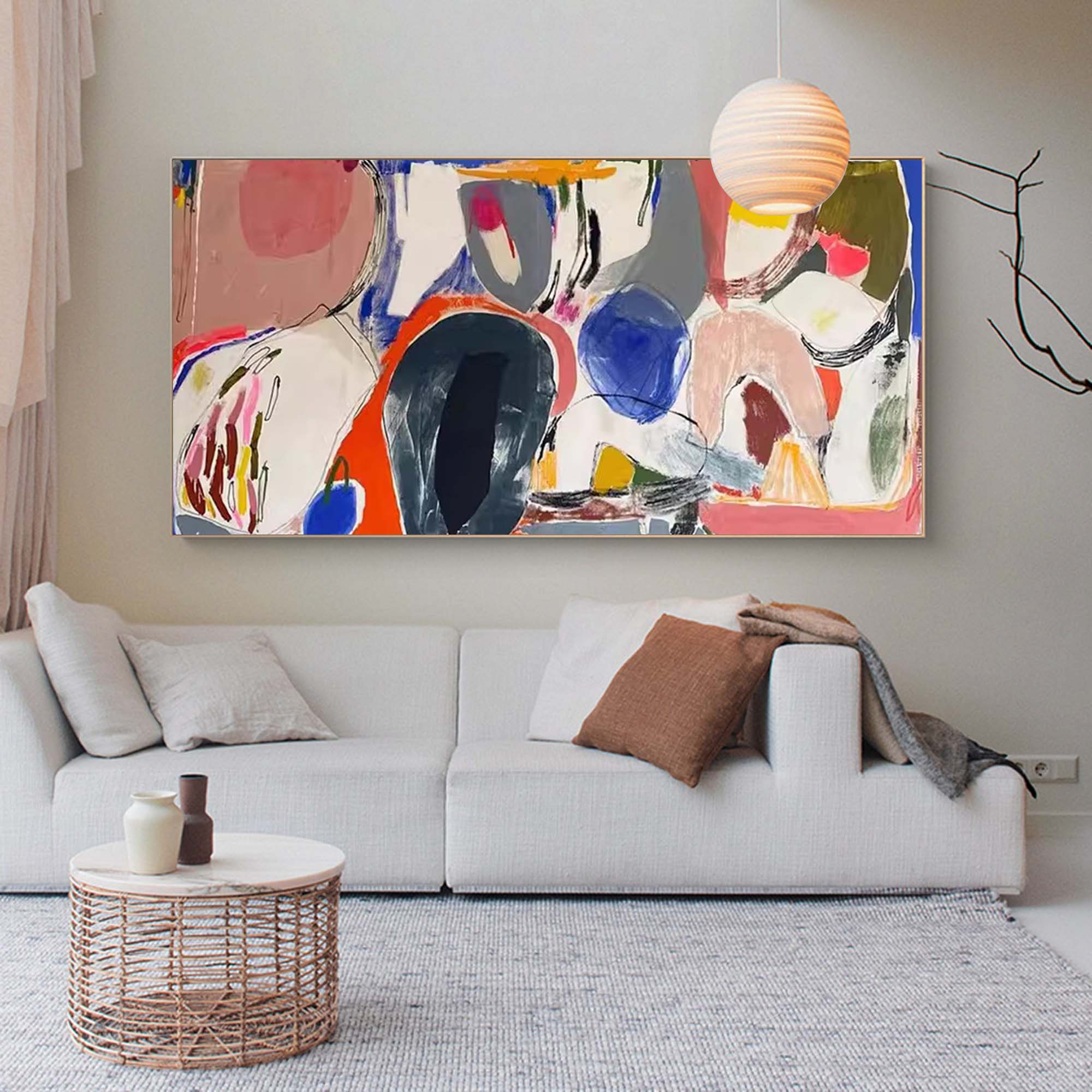 Abstract Canvas Art #AB060