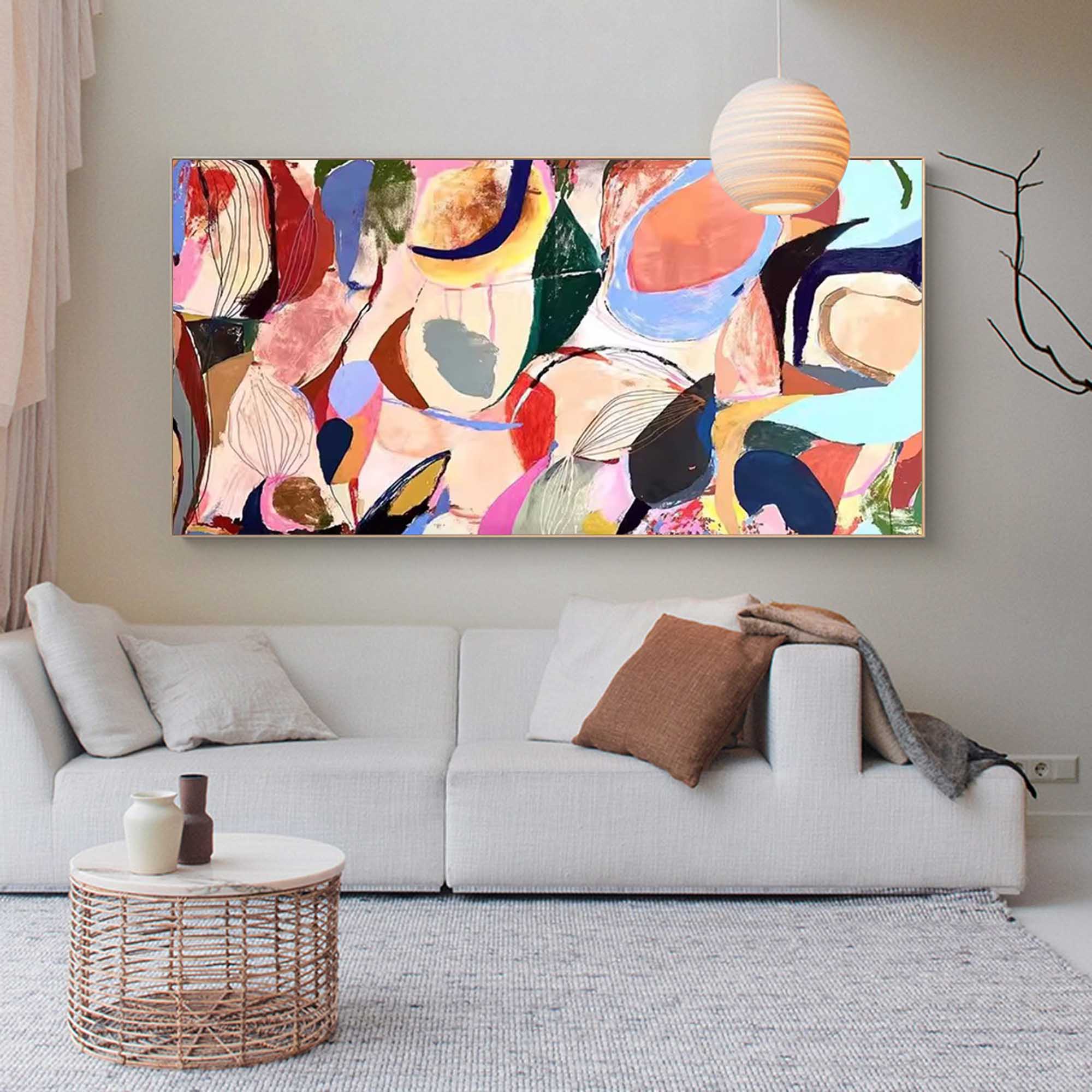 Abstract Canvas Art #AB066