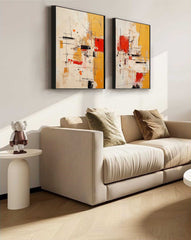 Abstract Canvas Art #AB158