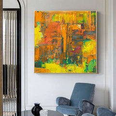 Abstract Canvas Art #AB082