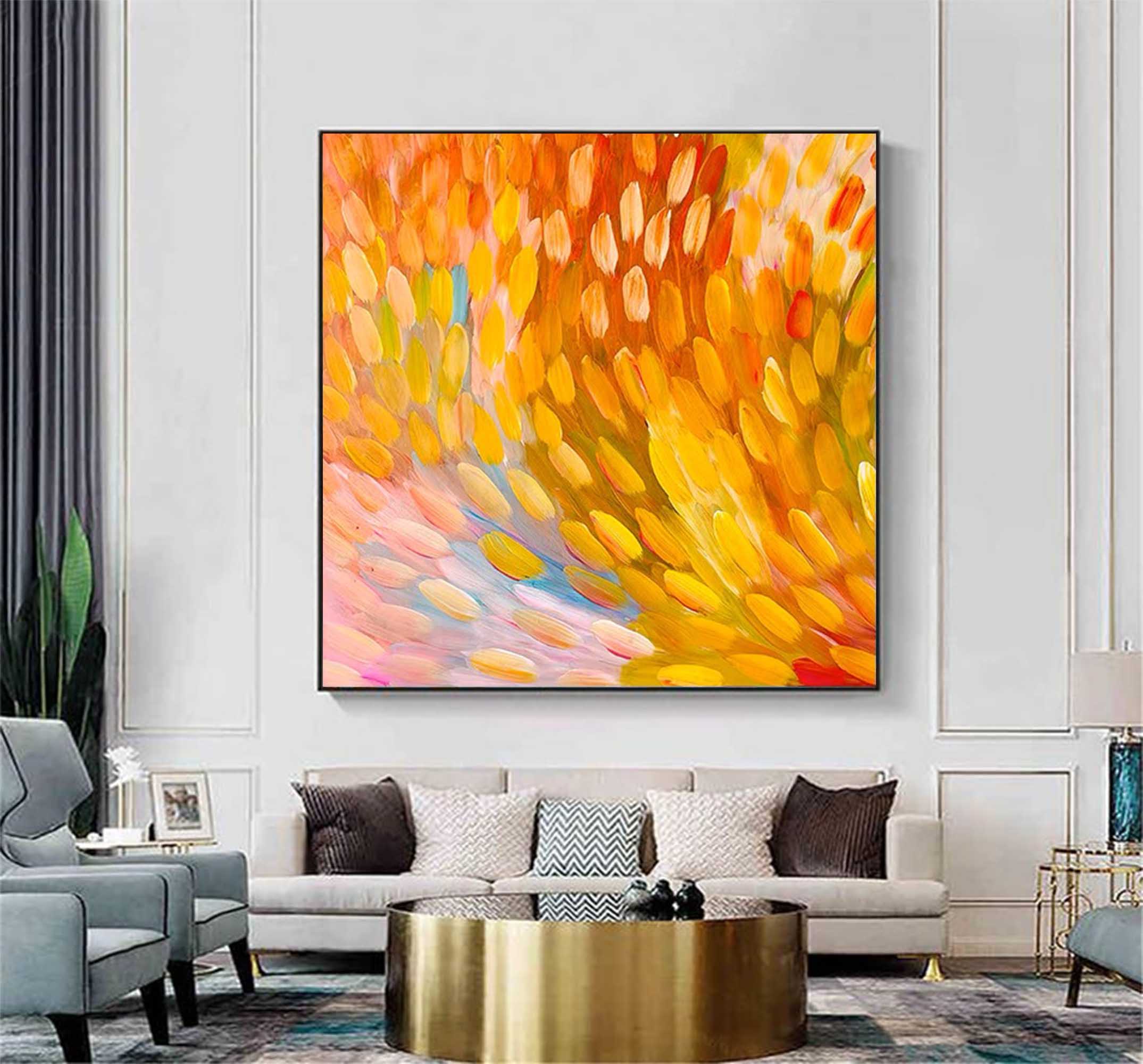 Abstract Canvas Art #AB089