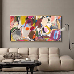 Abstract Canvas Art #AB063