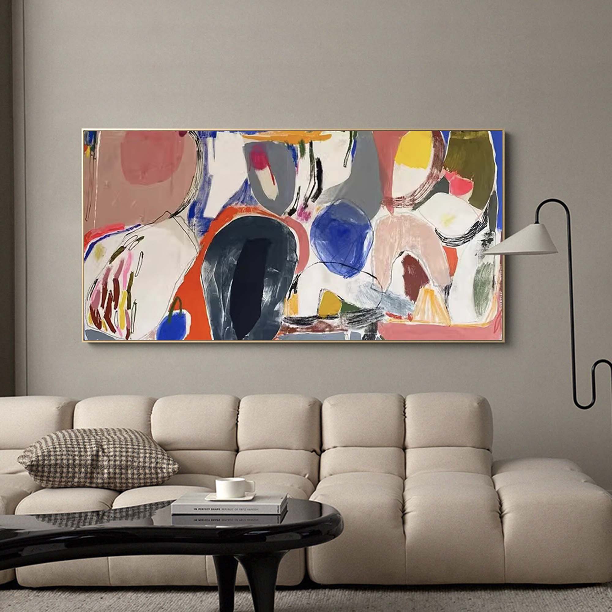 Abstract Canvas Art #AB060
