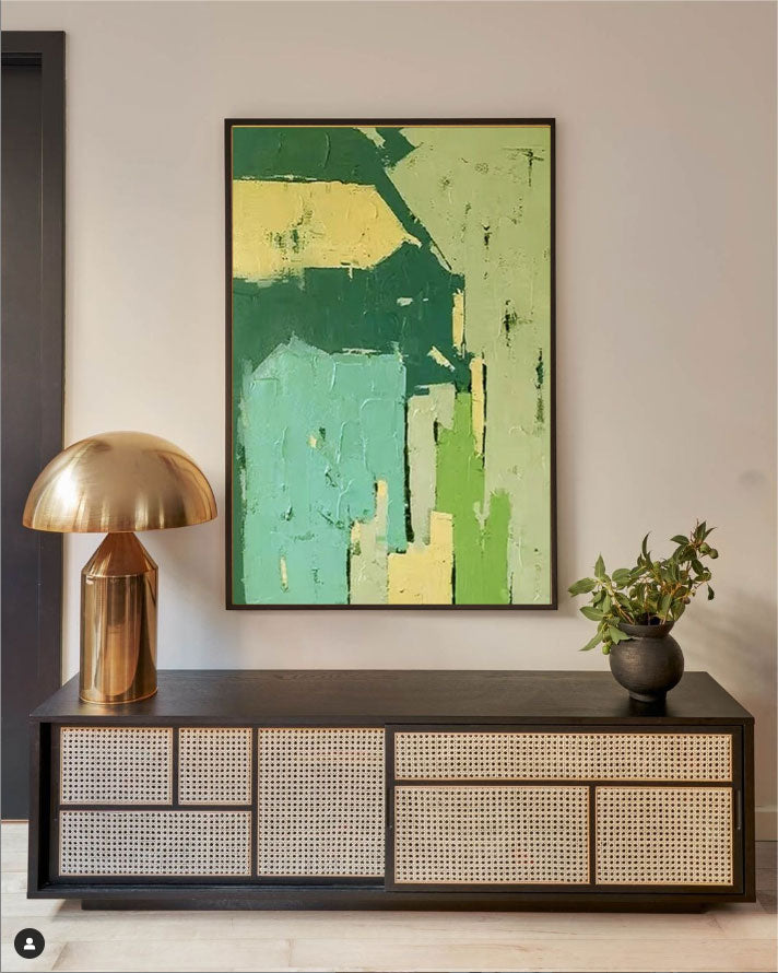 Abstract Canvas Art #AB076