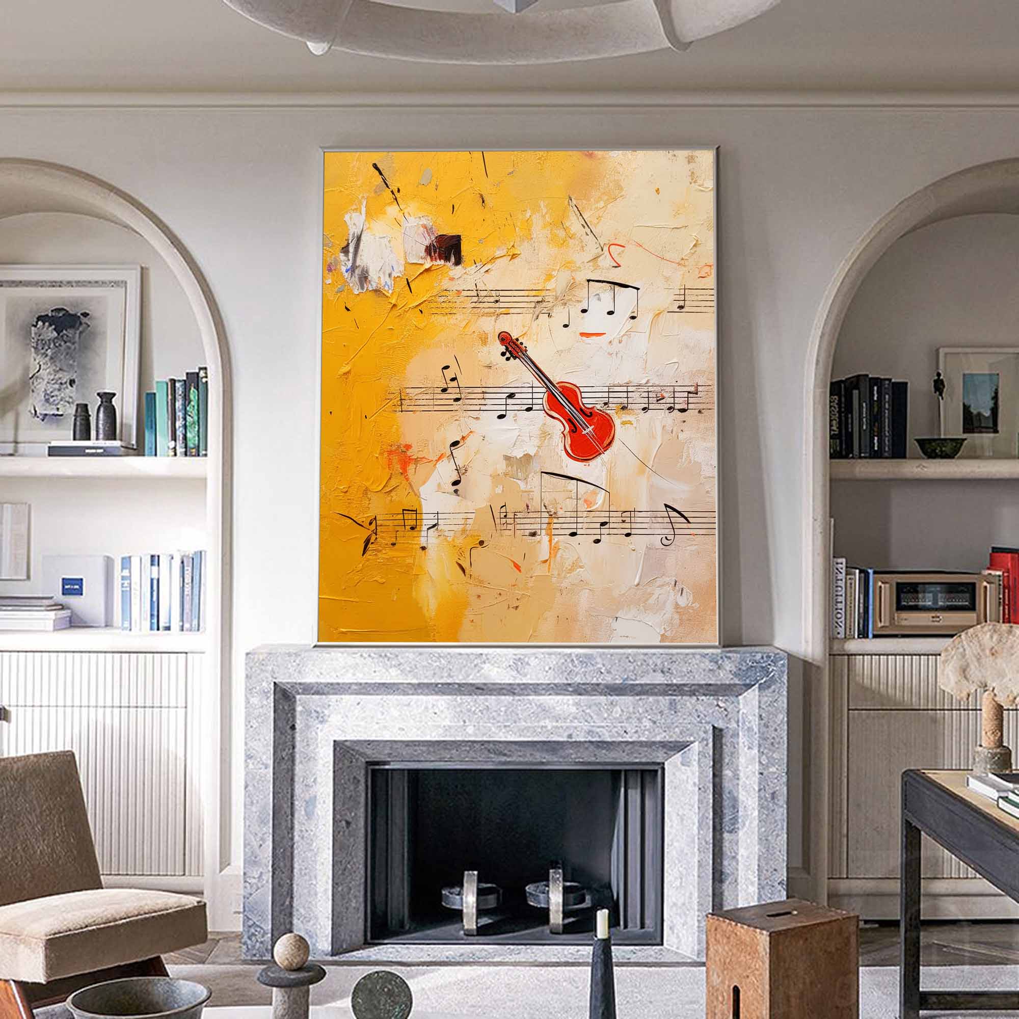 Abstract Canvas Art #AB157