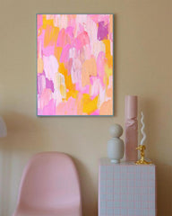 Abstract Canvas Art #AB254