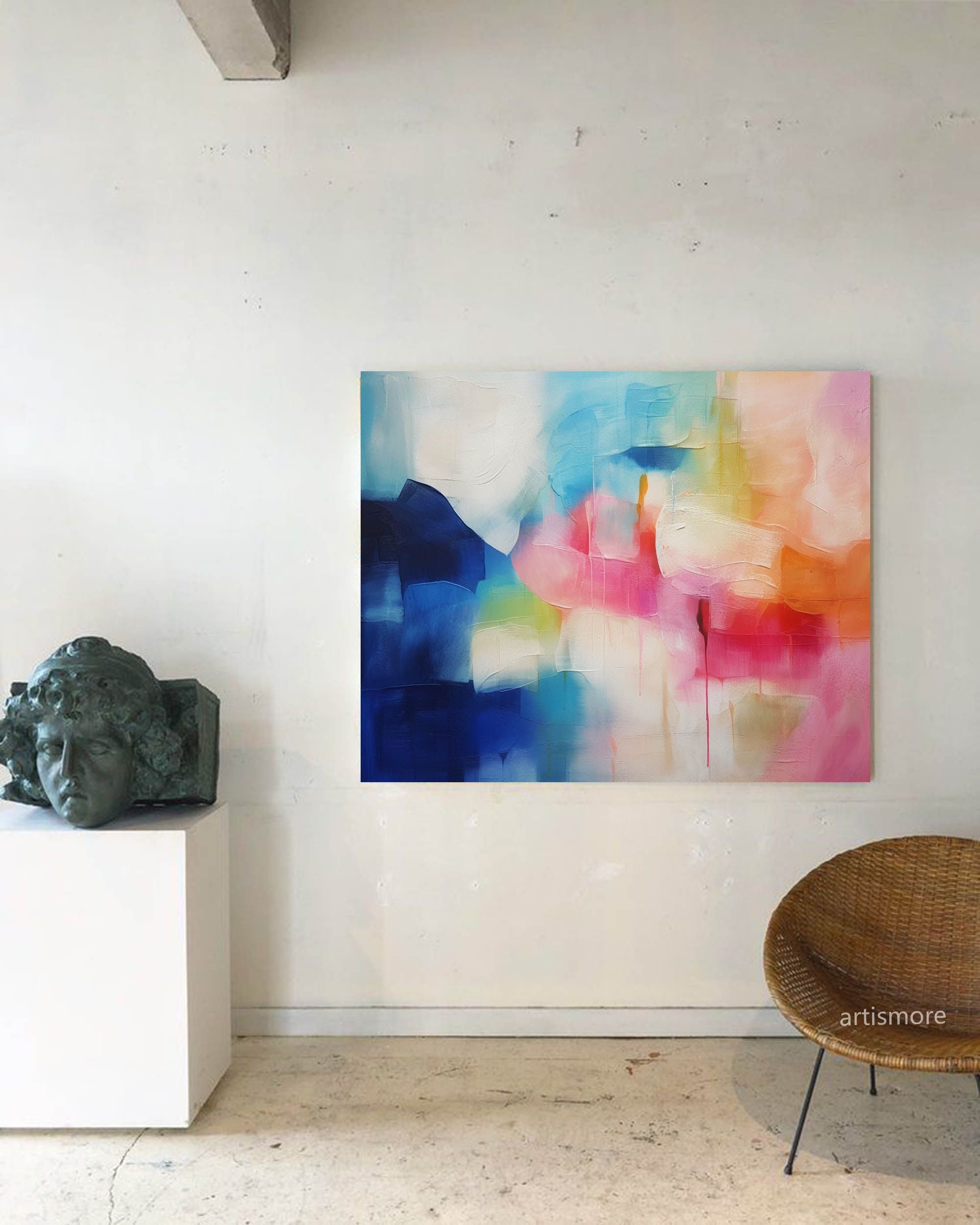 Abstract Canvas Art #AB197