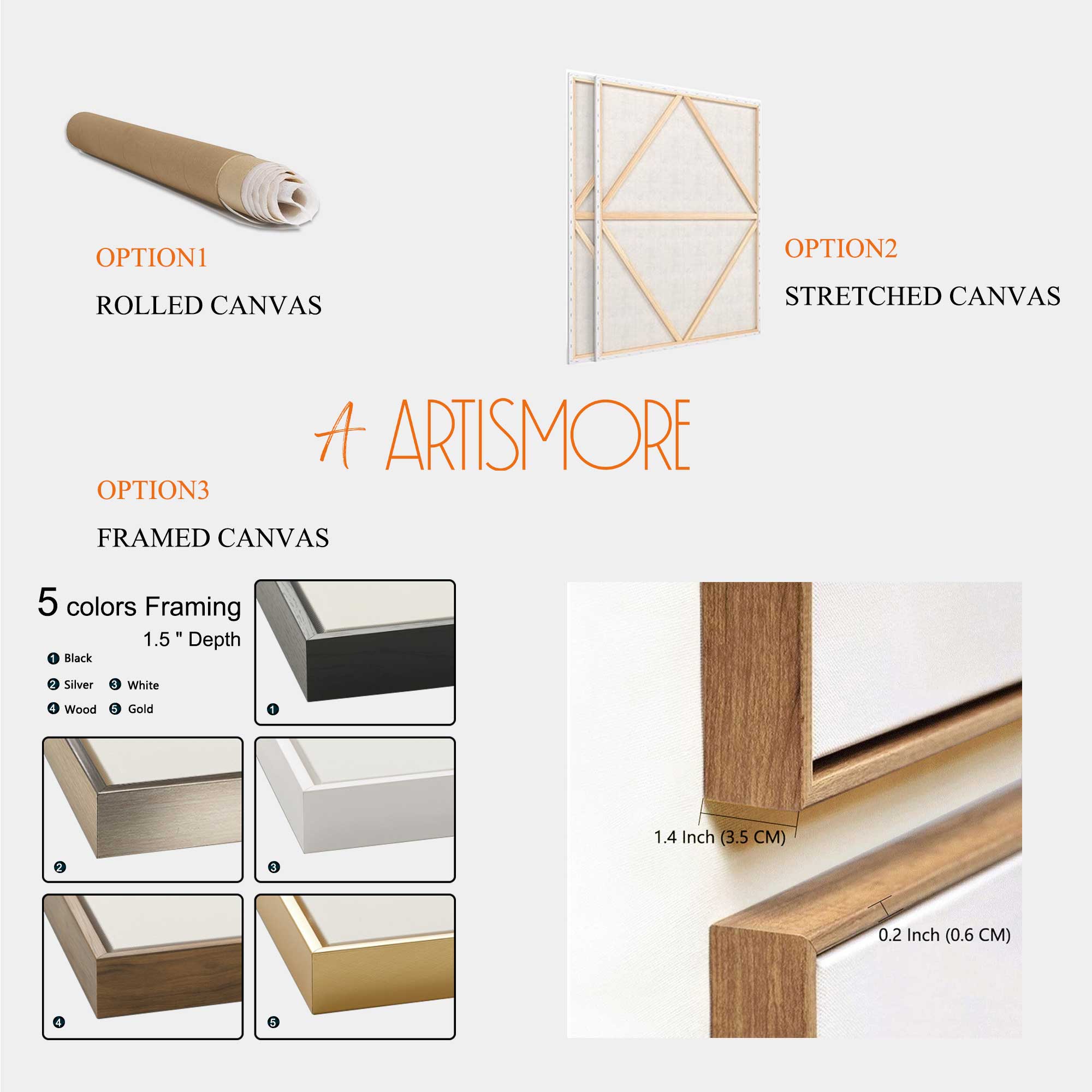 Abstract Canvas Art #AB022