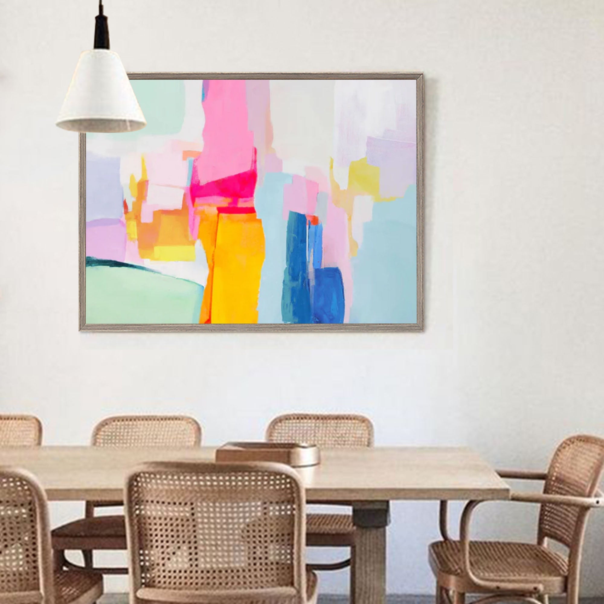 Abstract Canvas Wall Art #aa001