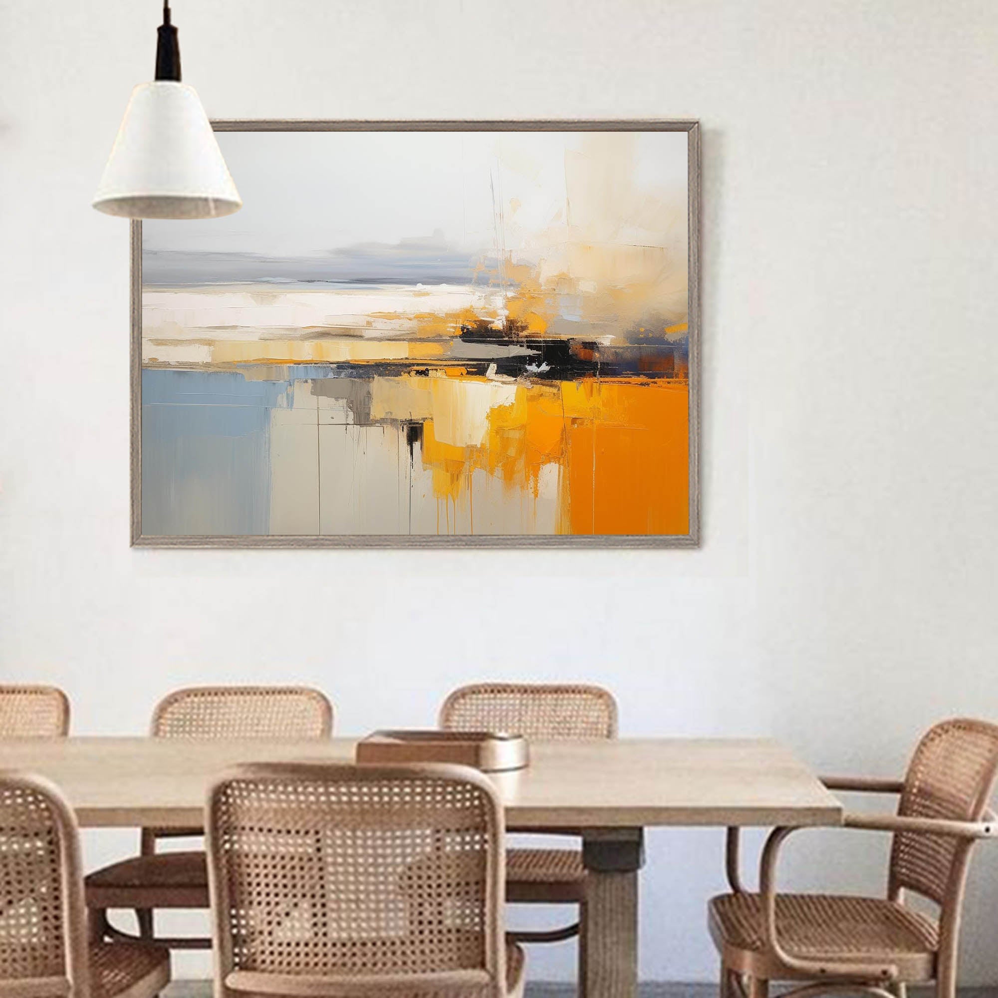 Abstract Canvas Art #AB054