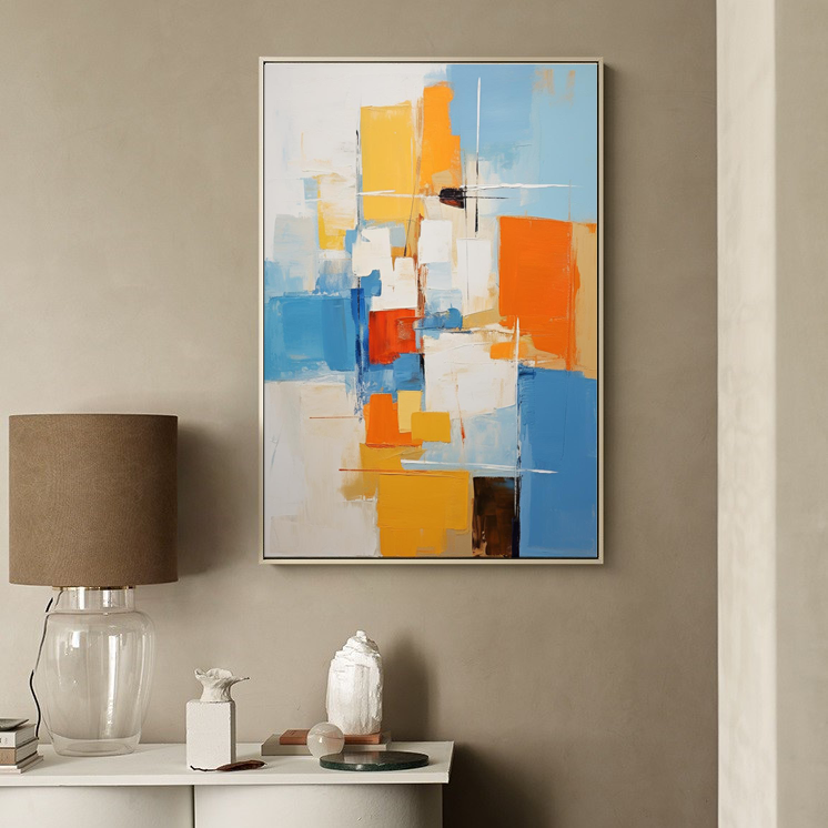 Abstract Canvas Art #AB033