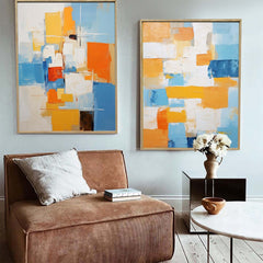 Abstract Canvas Art #AB144
