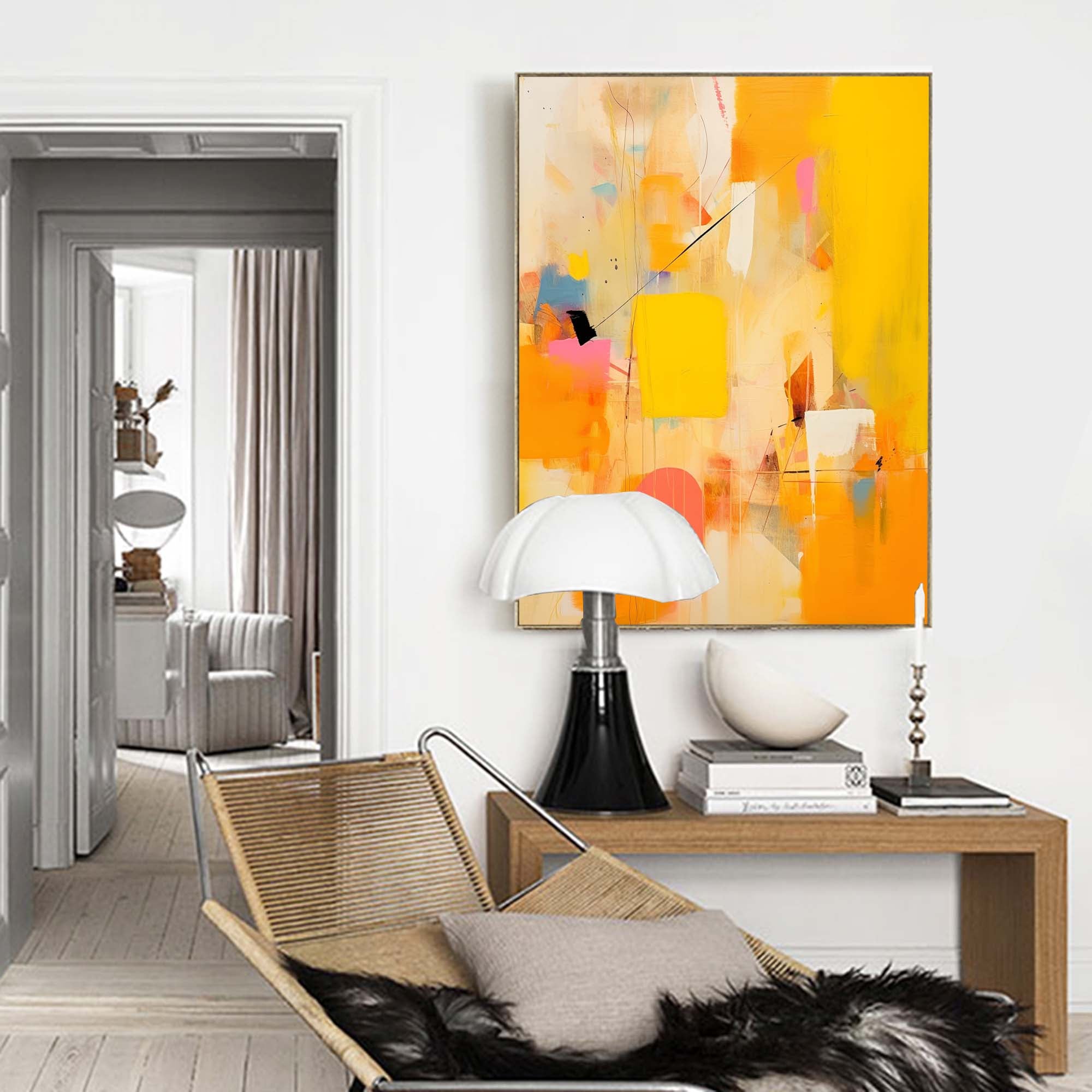 Abstract Canvas Art #AB182