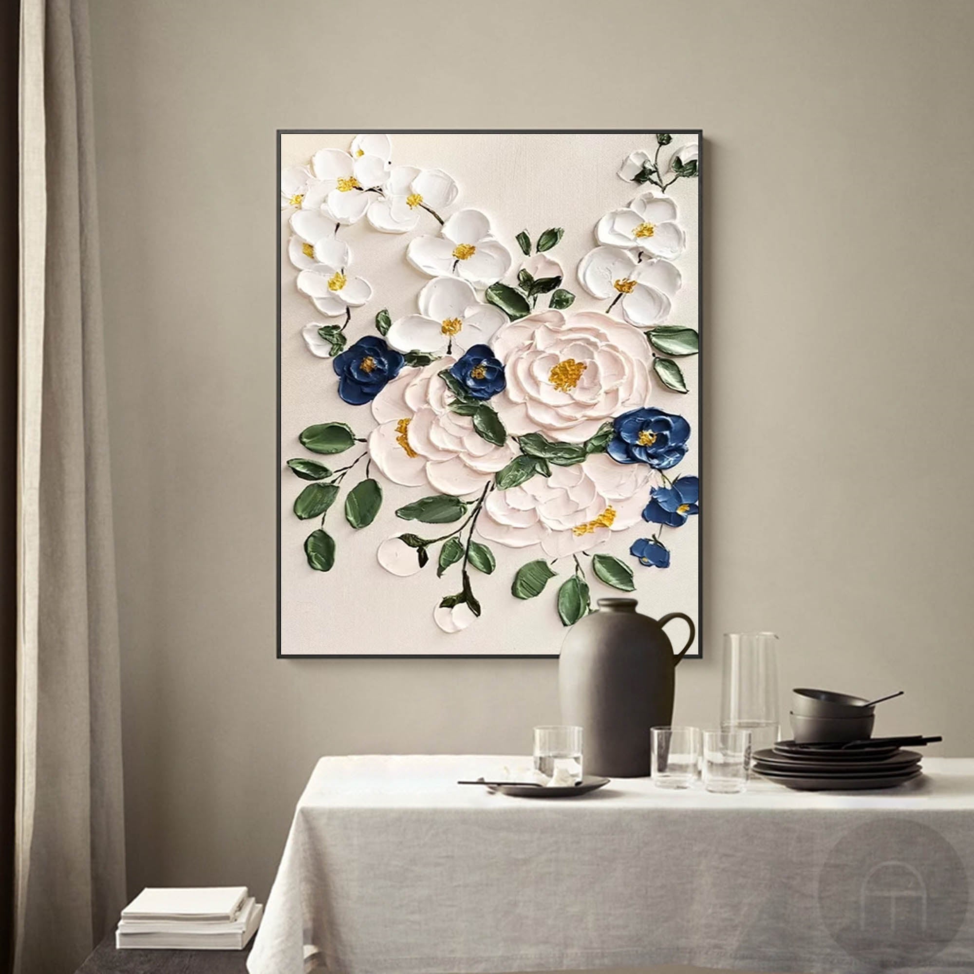 Flower Canvas Art #FL007