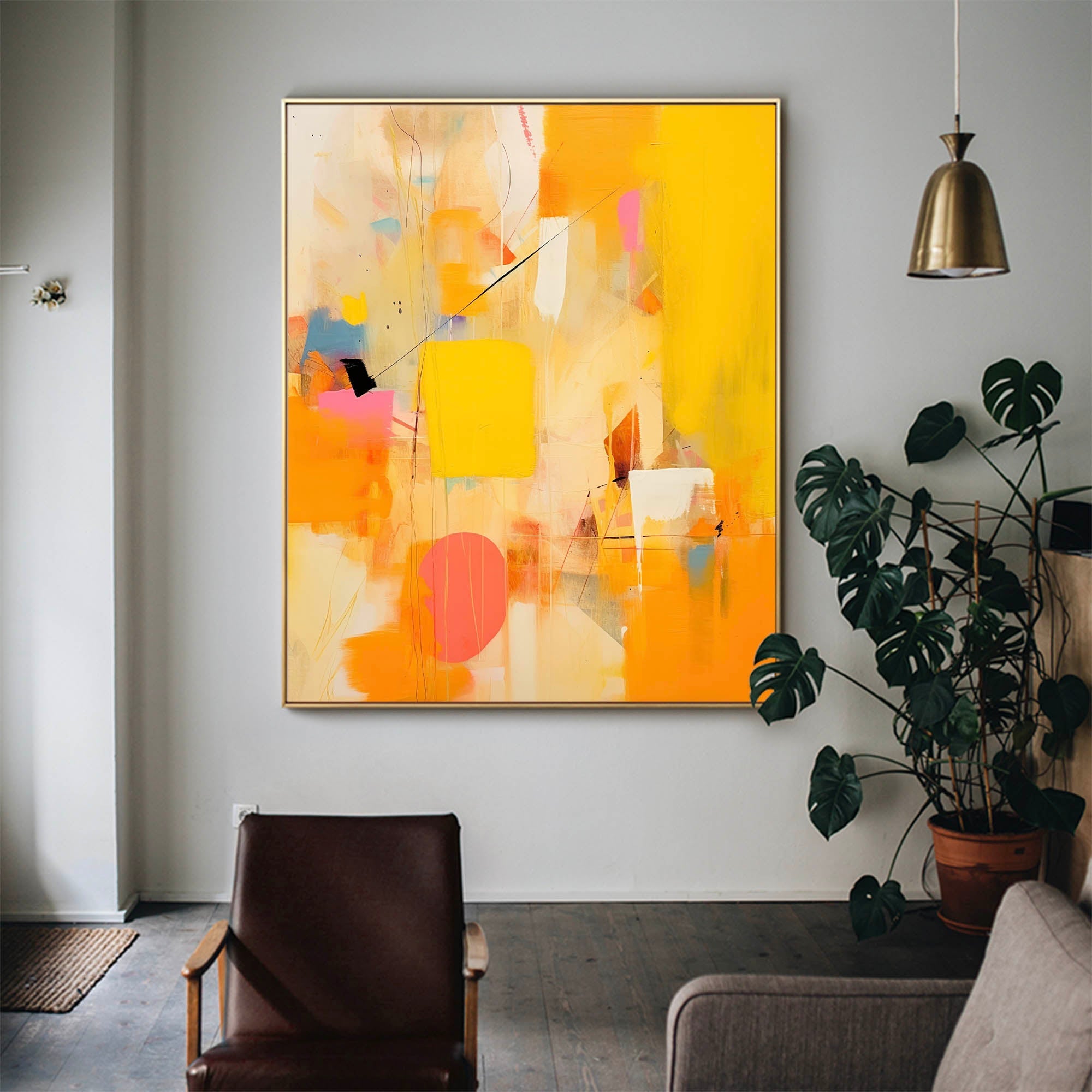 Abstract Canvas Art #AB182