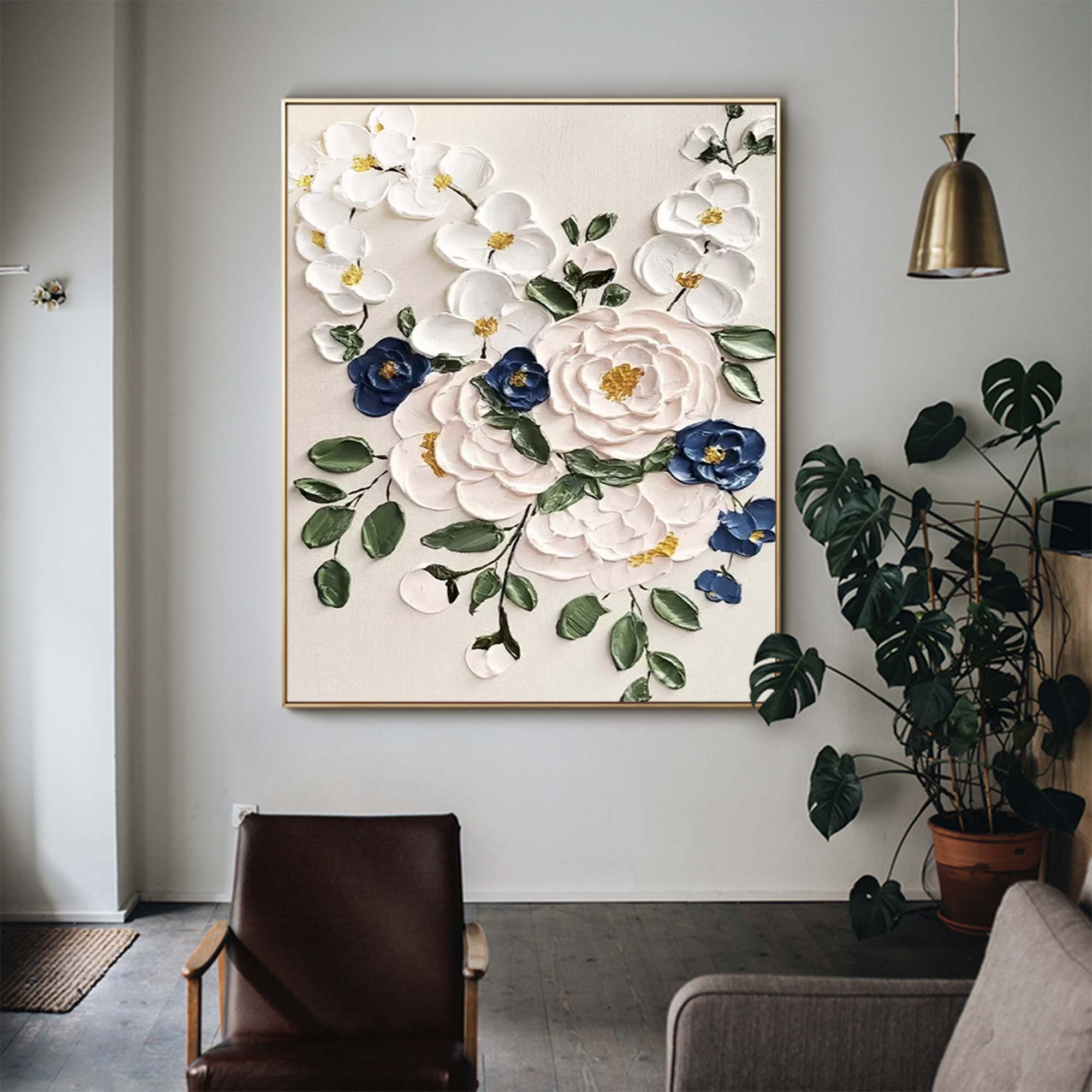 Flower Canvas Art #FL007