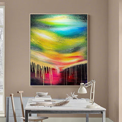 Abstract Canvas Wall Art #aa011