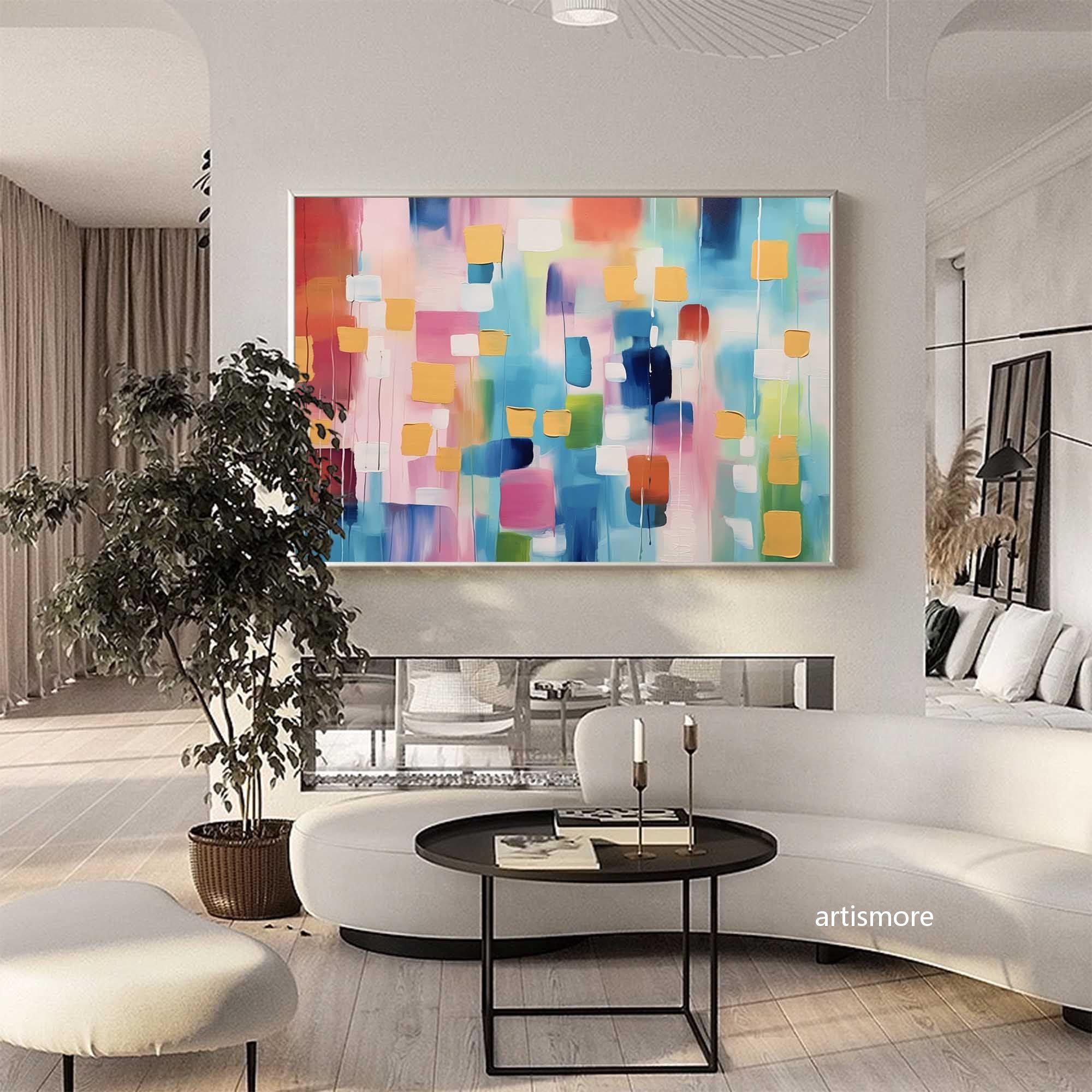 Abstract Canvas Art #AB201