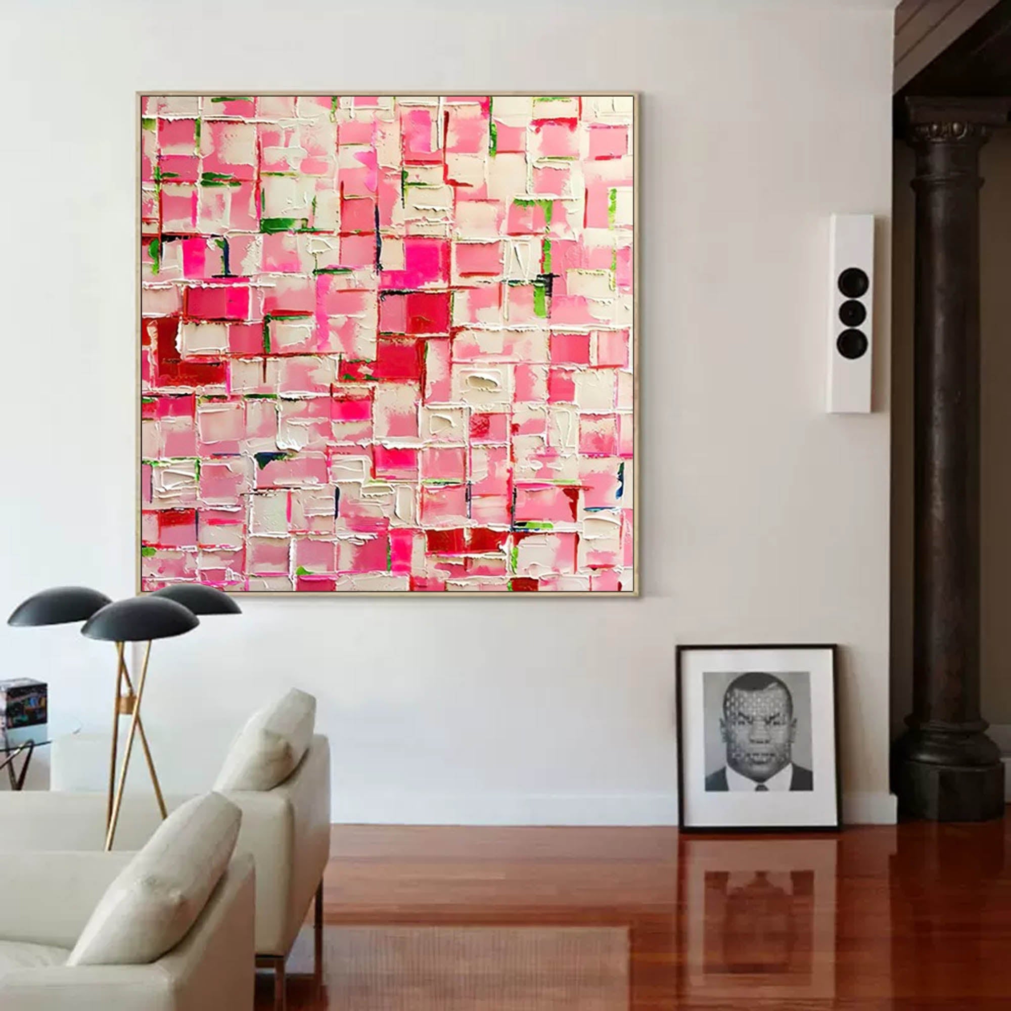 Abstract Canvas Art #AB107