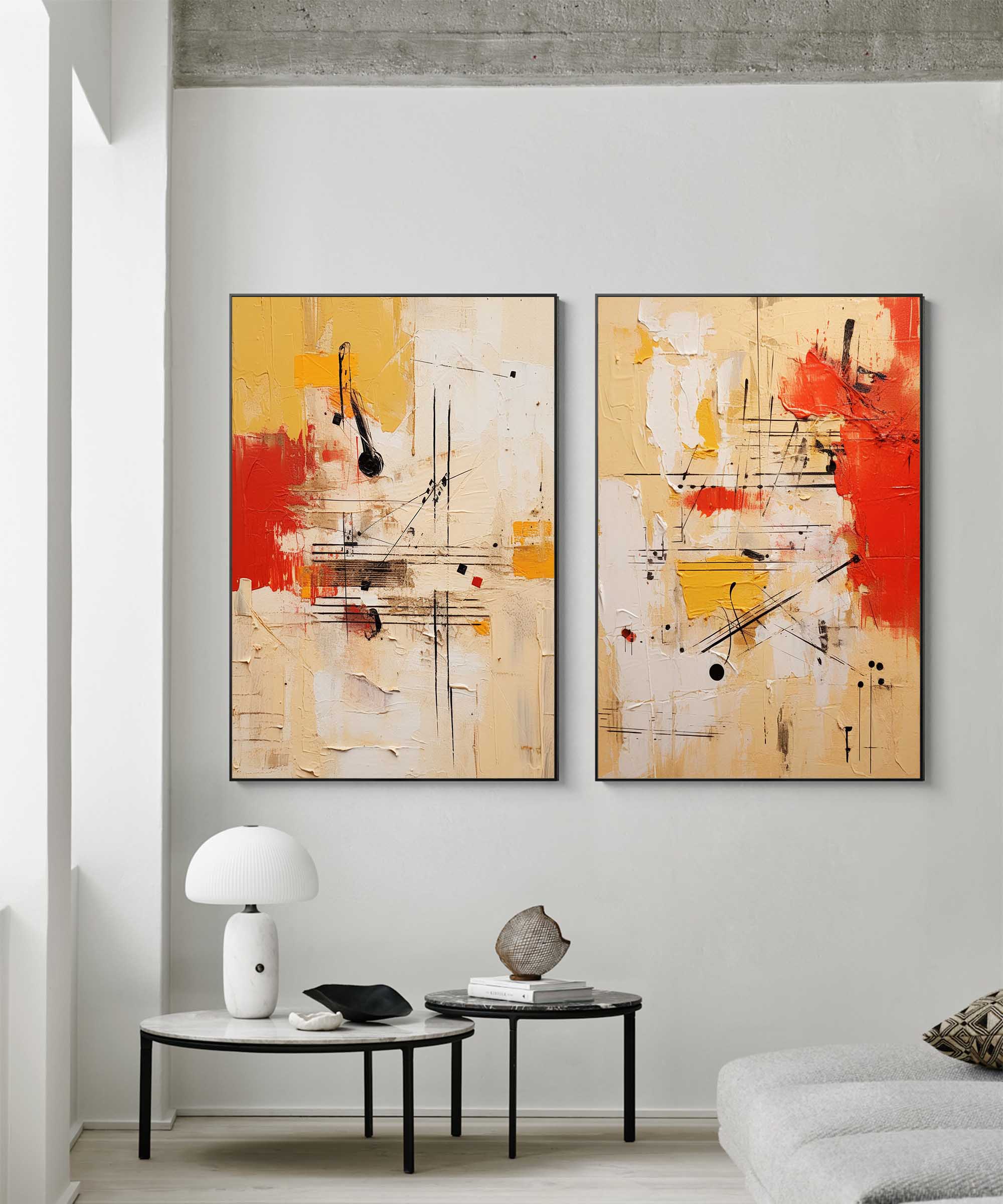 Abstract Canvas Art #AB160