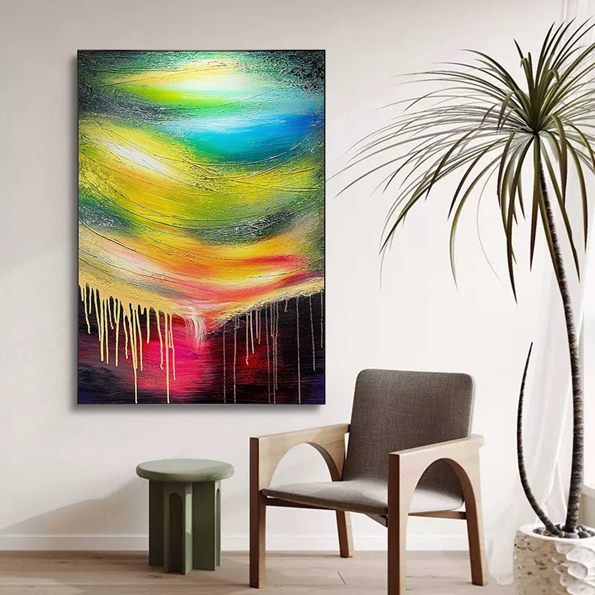 Abstract Canvas Art #AB011