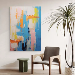 Abstract Canvas Art #AB039