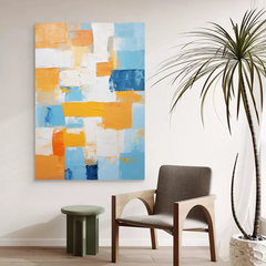 Abstract Canvas Art #AB035