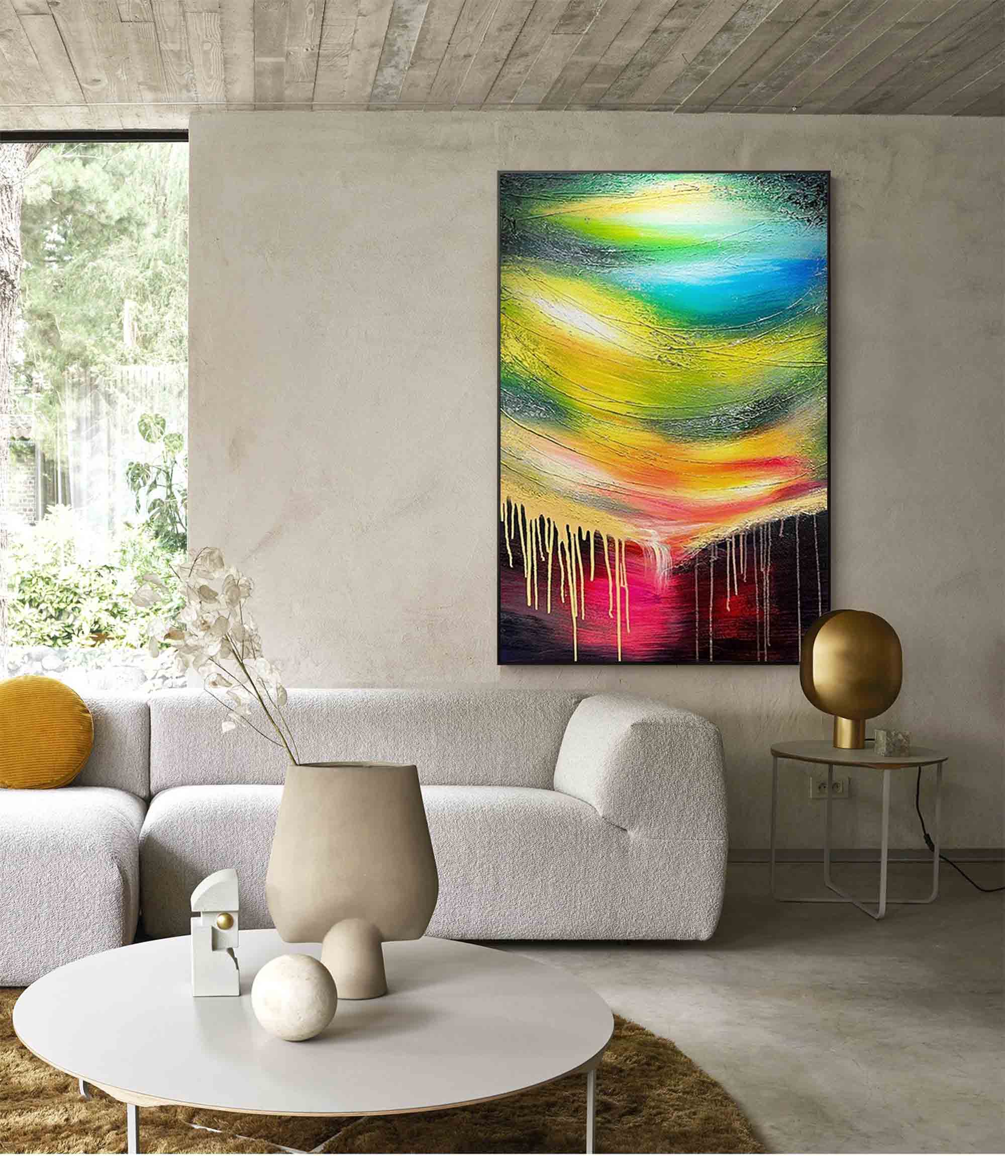 Abstract Canvas Art #AB011